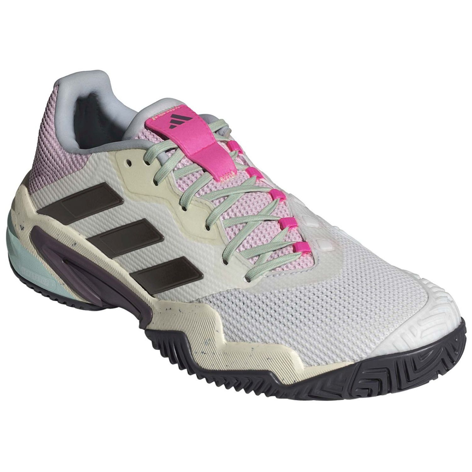 Sapatilhas de Ténis Barricade Adidas Branco / Rosa-5