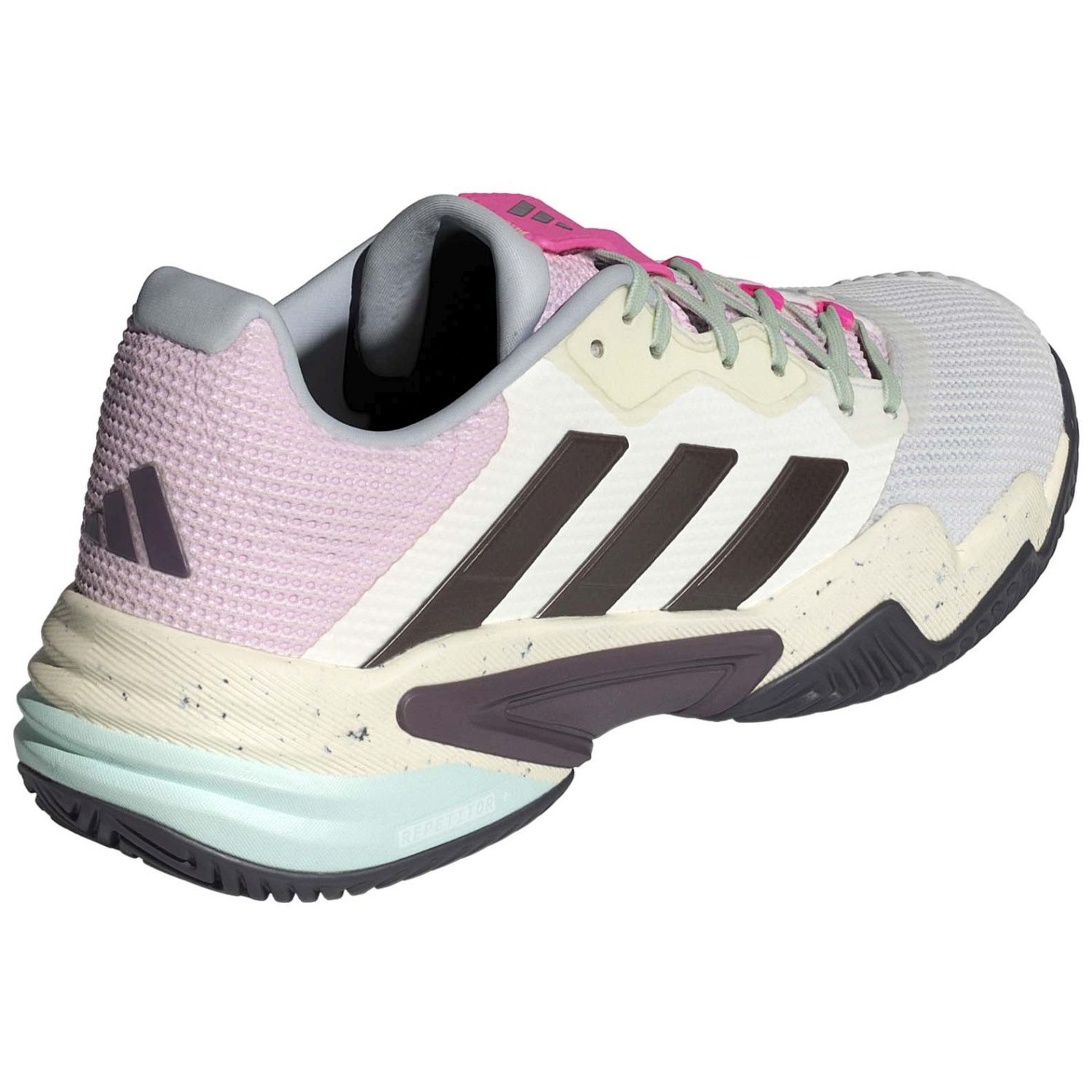 Sapatilhas de Ténis Barricade Adidas Branco / Rosa-6