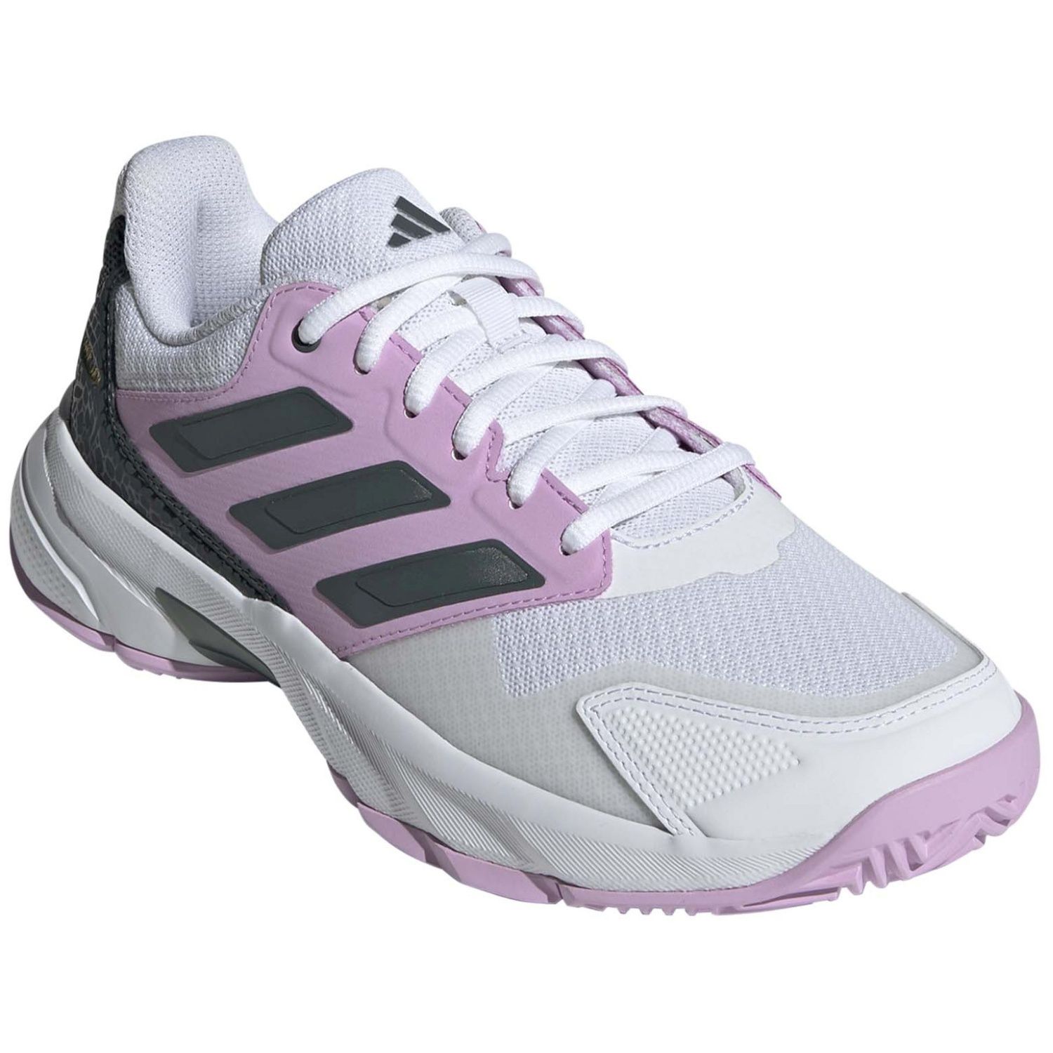 Sapatilhas de Ténis Courtjam Control Adidas Branco / Rosa-5