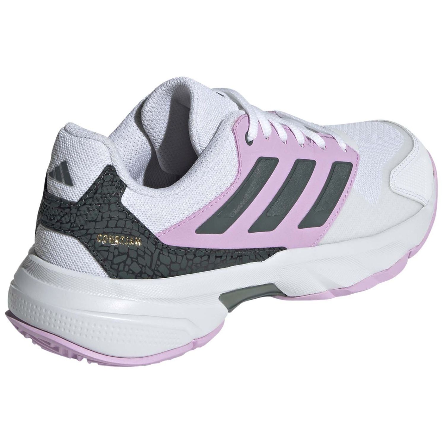 Sapatilhas de Ténis Courtjam Control Adidas Branco / Rosa-6