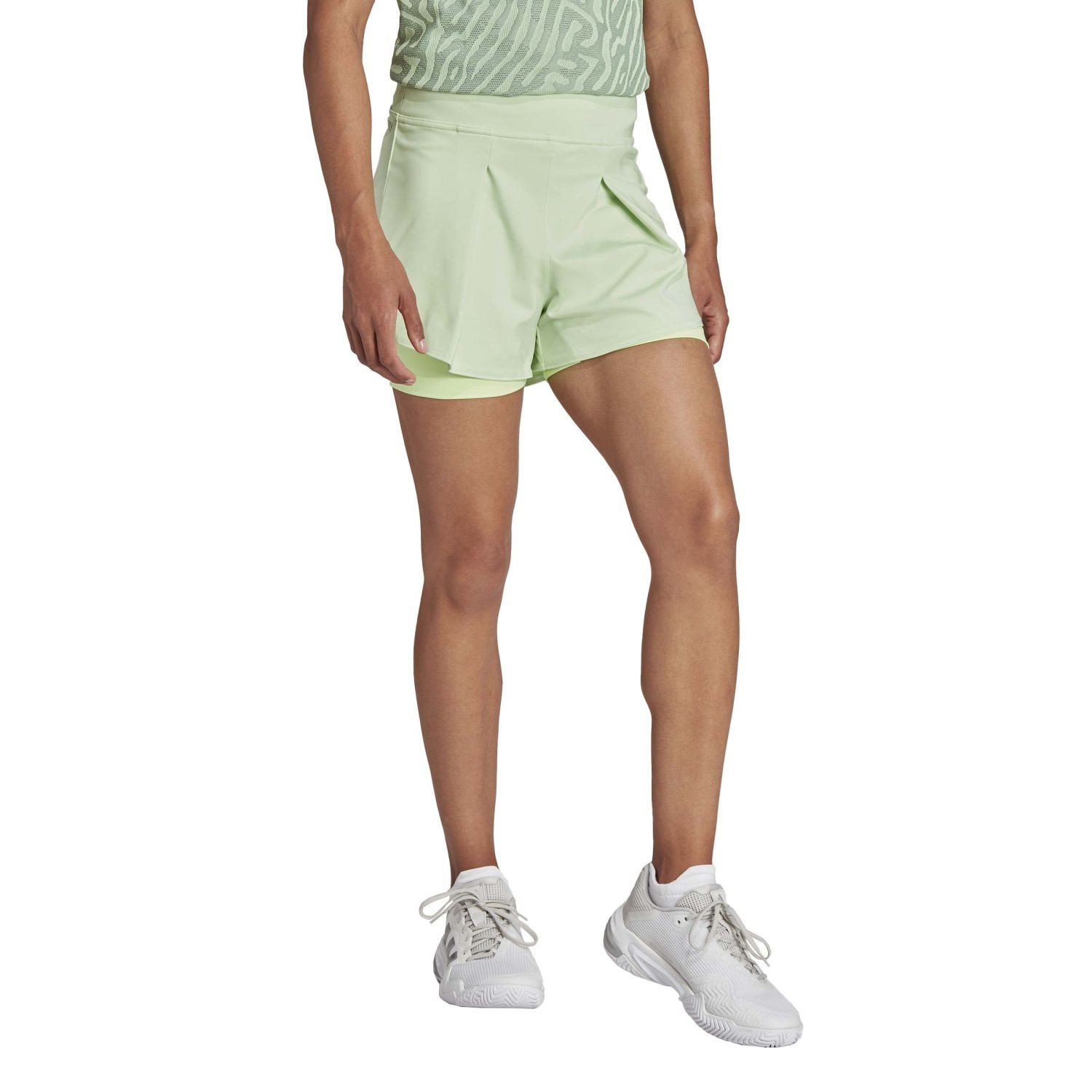 Short de Ténis e Pádel Match Adidas Verde-claro-1