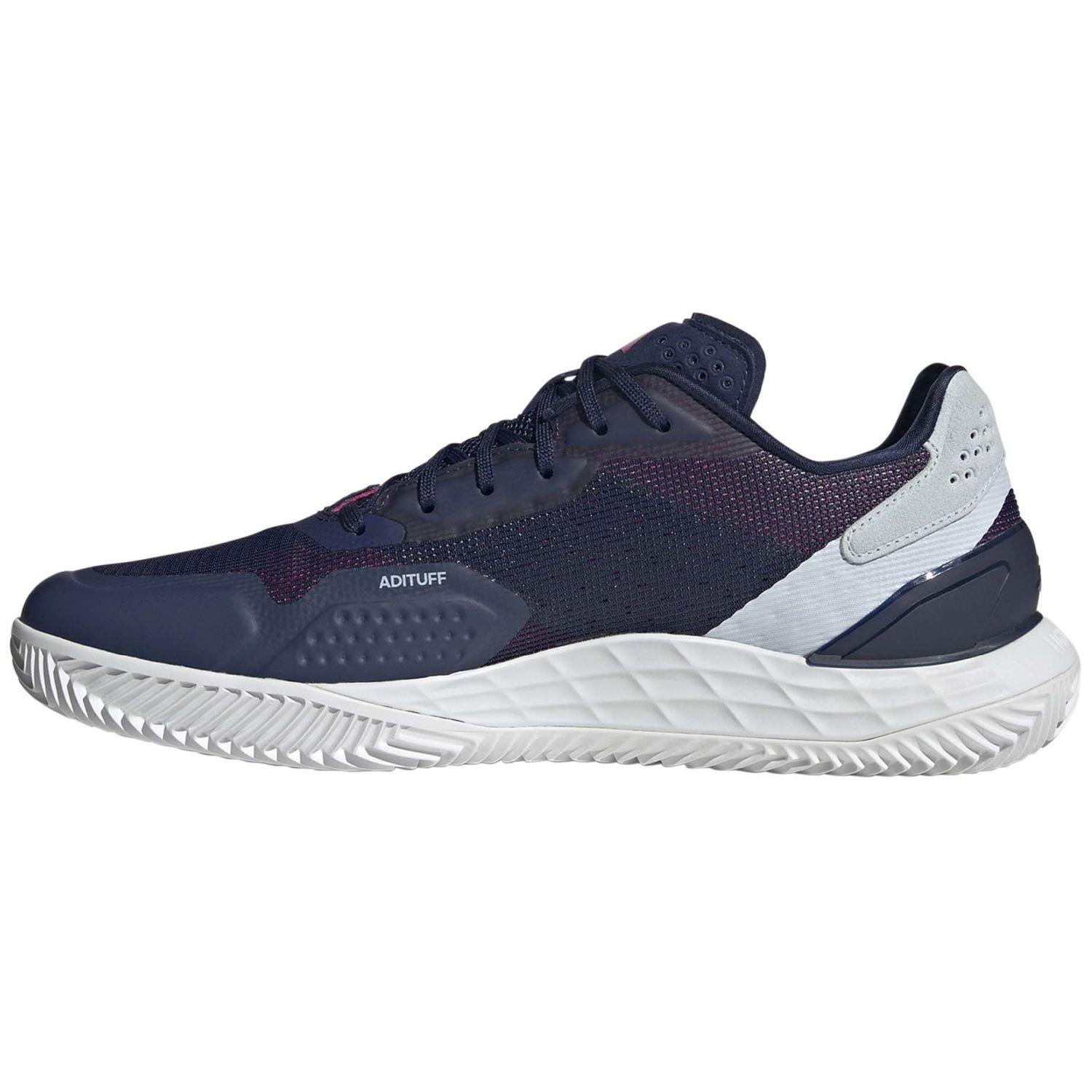 Sapatilhas de Ténis e Pádel Defiant Speed 2 Cl Adidas Azul-marinho-3