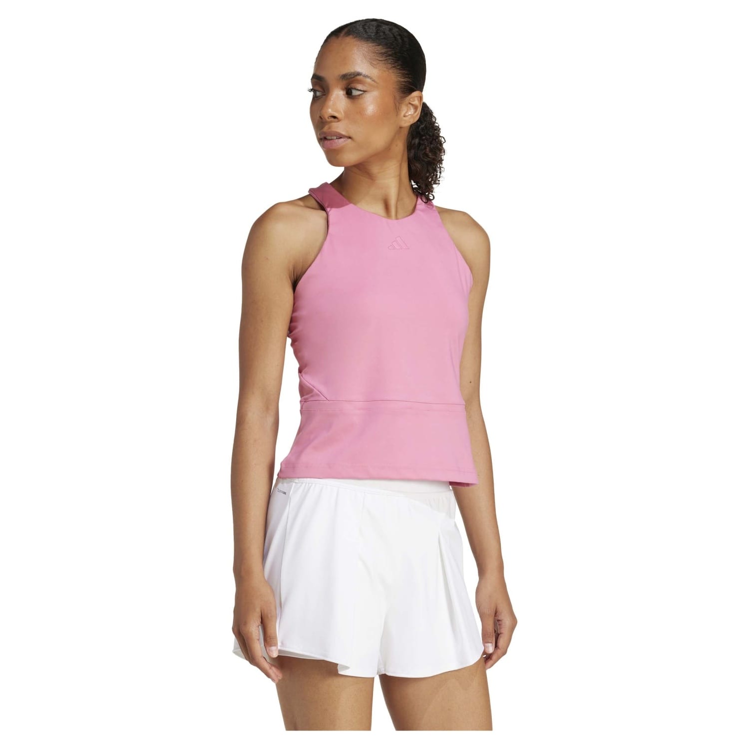 T-shirt de Ténis e Pádel Y-tank Midi Adidas Rosa-3