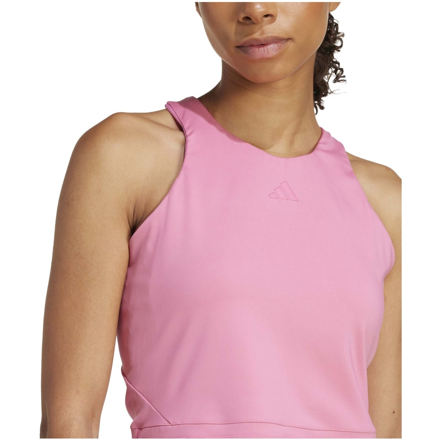 T-shirt de Ténis e Pádel Y-tank Midi Adidas Rosa-6