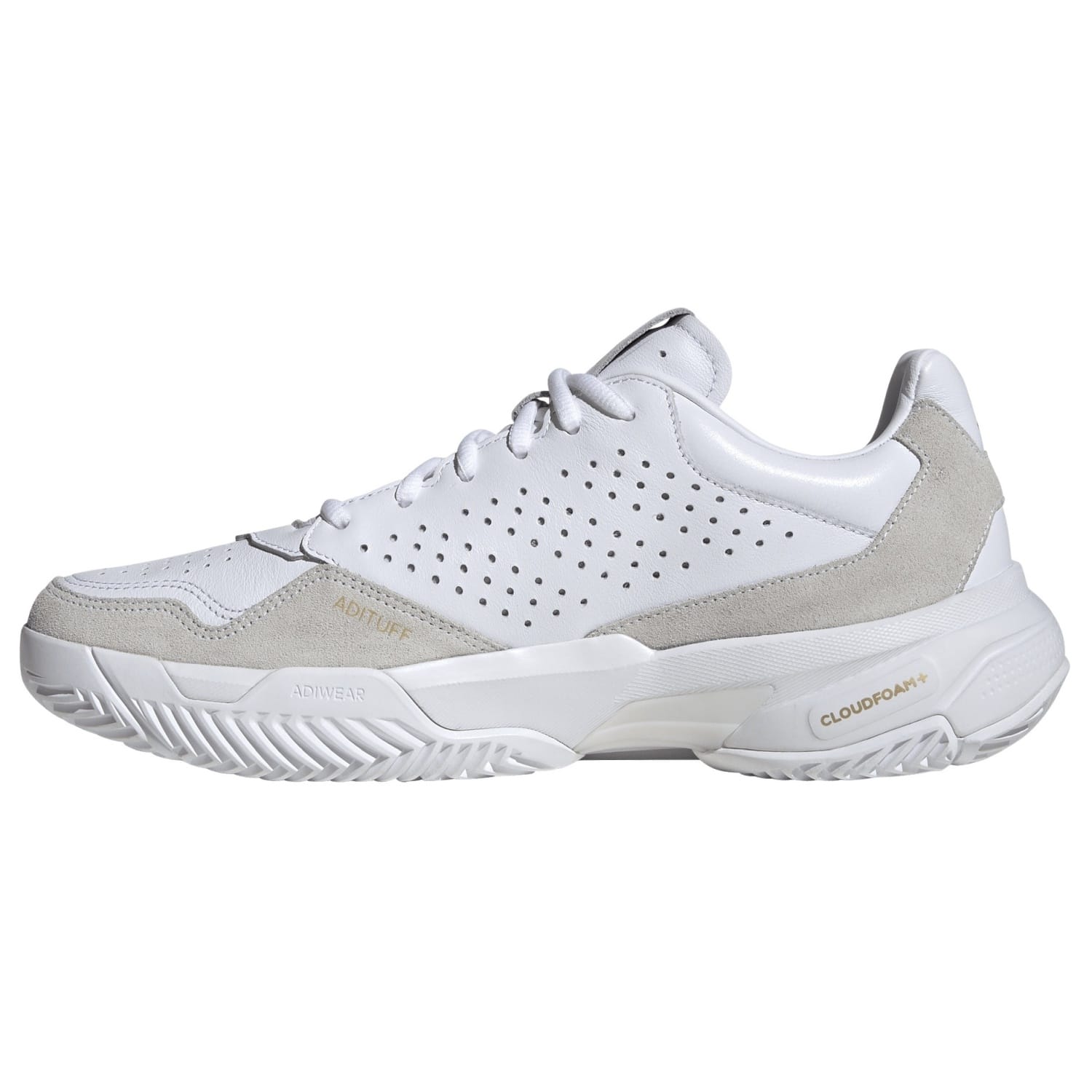 Sapatilhas de Ténis Courtjam Control 3 Premium Adidas Branco-4