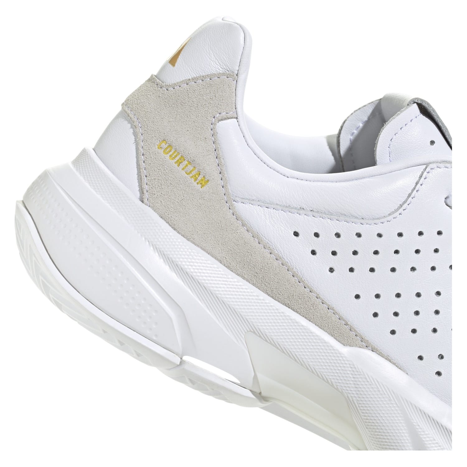 Sapatilhas de Ténis Courtjam Control 3 Premium Adidas Branco-5