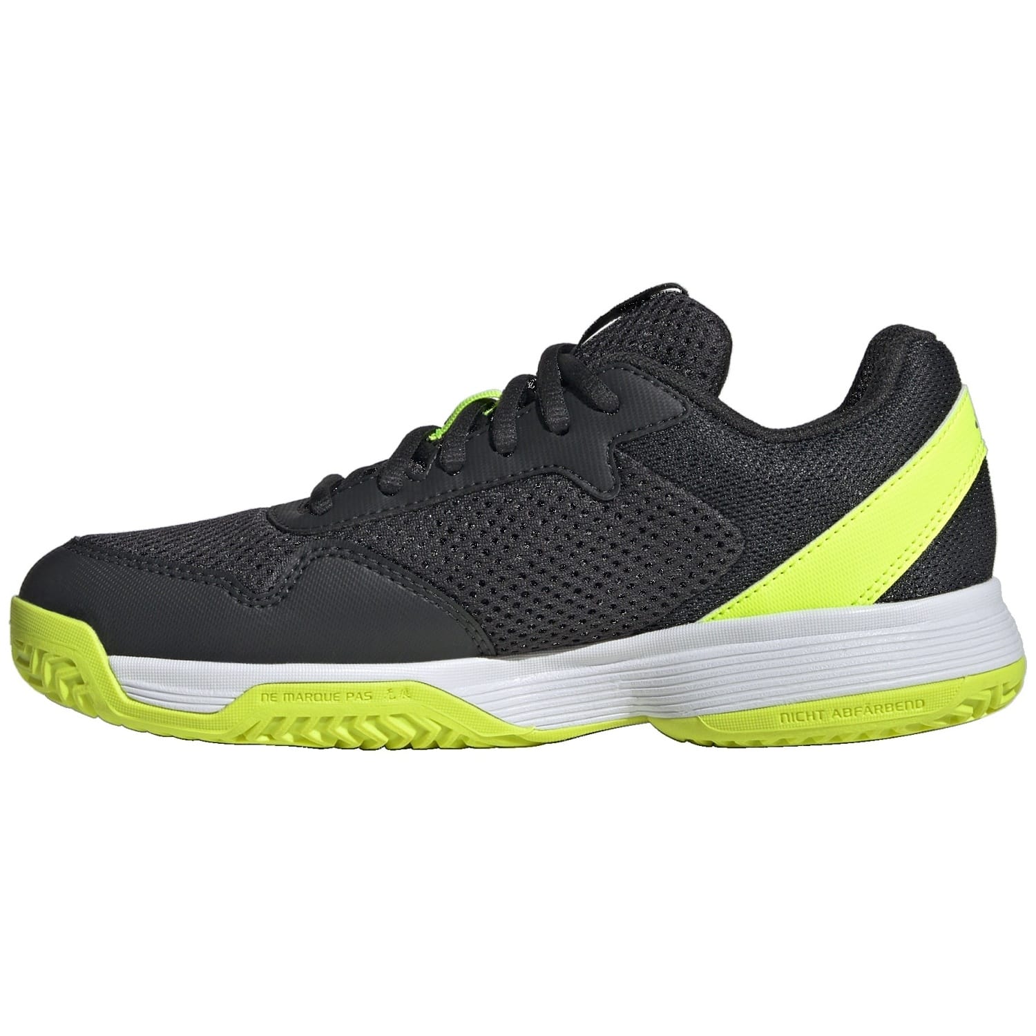 Sapatilhas de Ténis e Pádel Infantil Courtflash Adidas Carbono-3