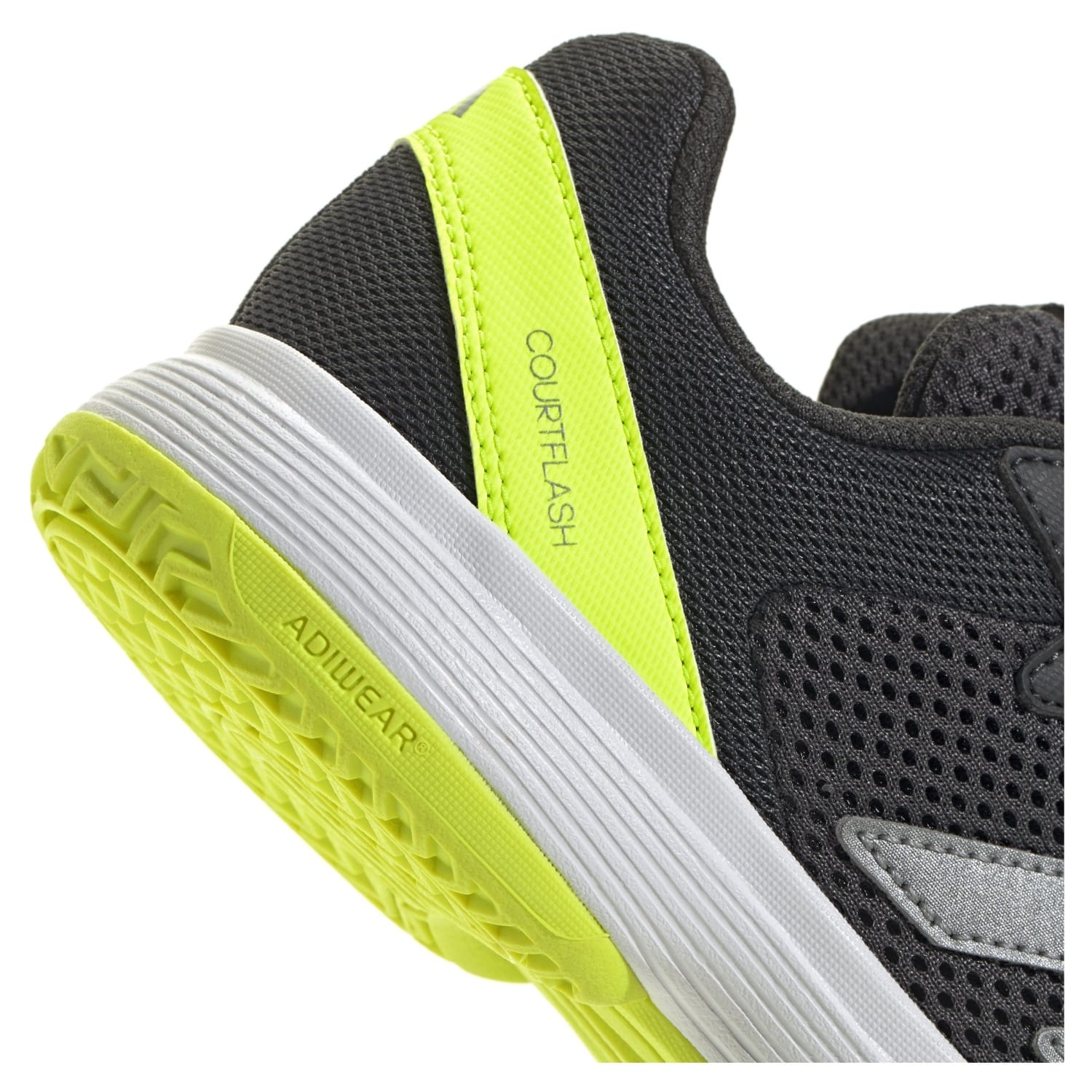 Sapatilhas de Ténis e Pádel Infantil Courtflash Adidas Carbono-8
