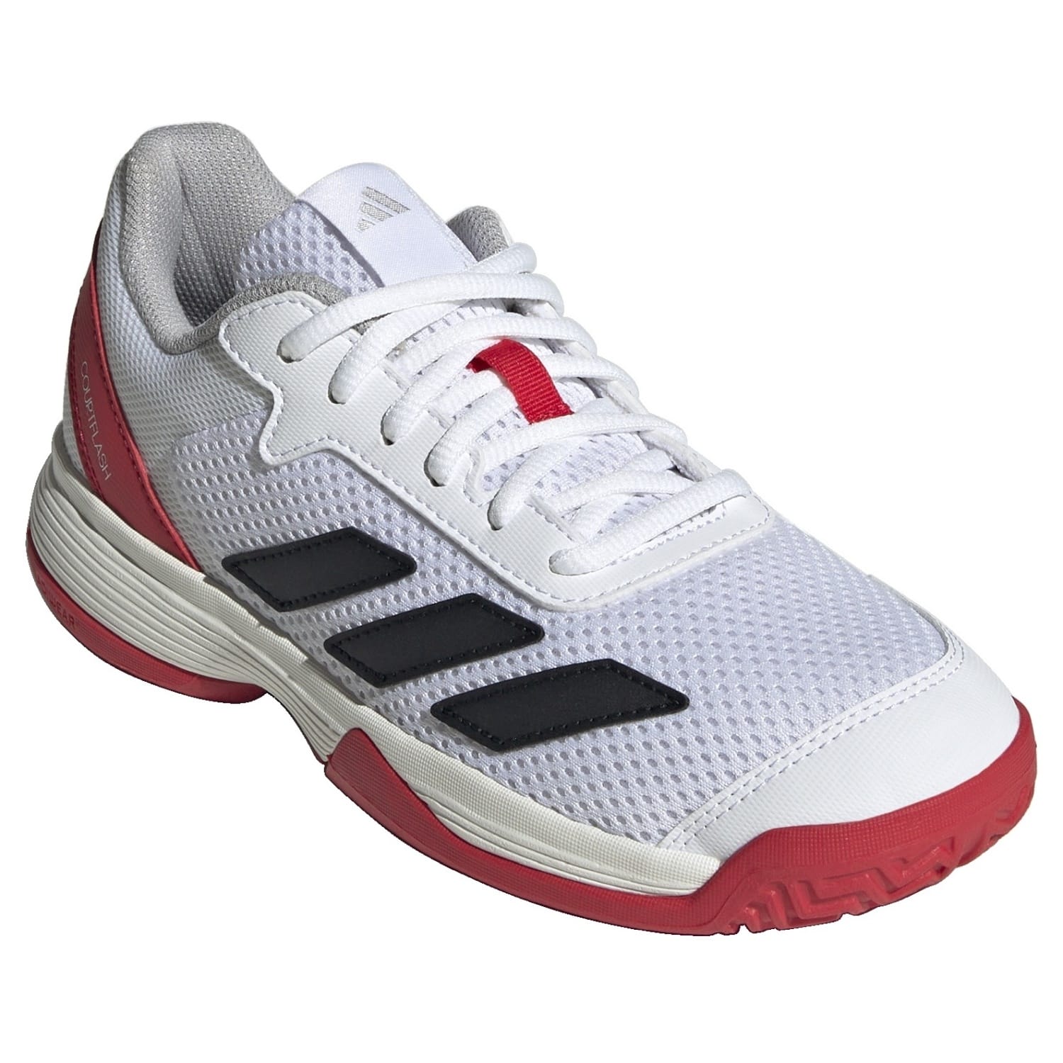 Sapatilhas de Ténis e Pádel Infantil Courtflash Adidas Branco-5