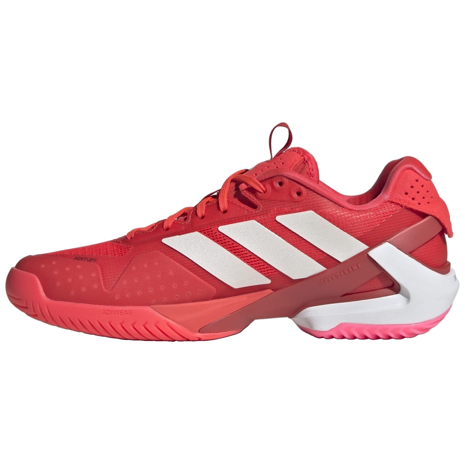 Sapatilhas de Ténis Adizero Ubersonic 5 Adidas Vermelho-4