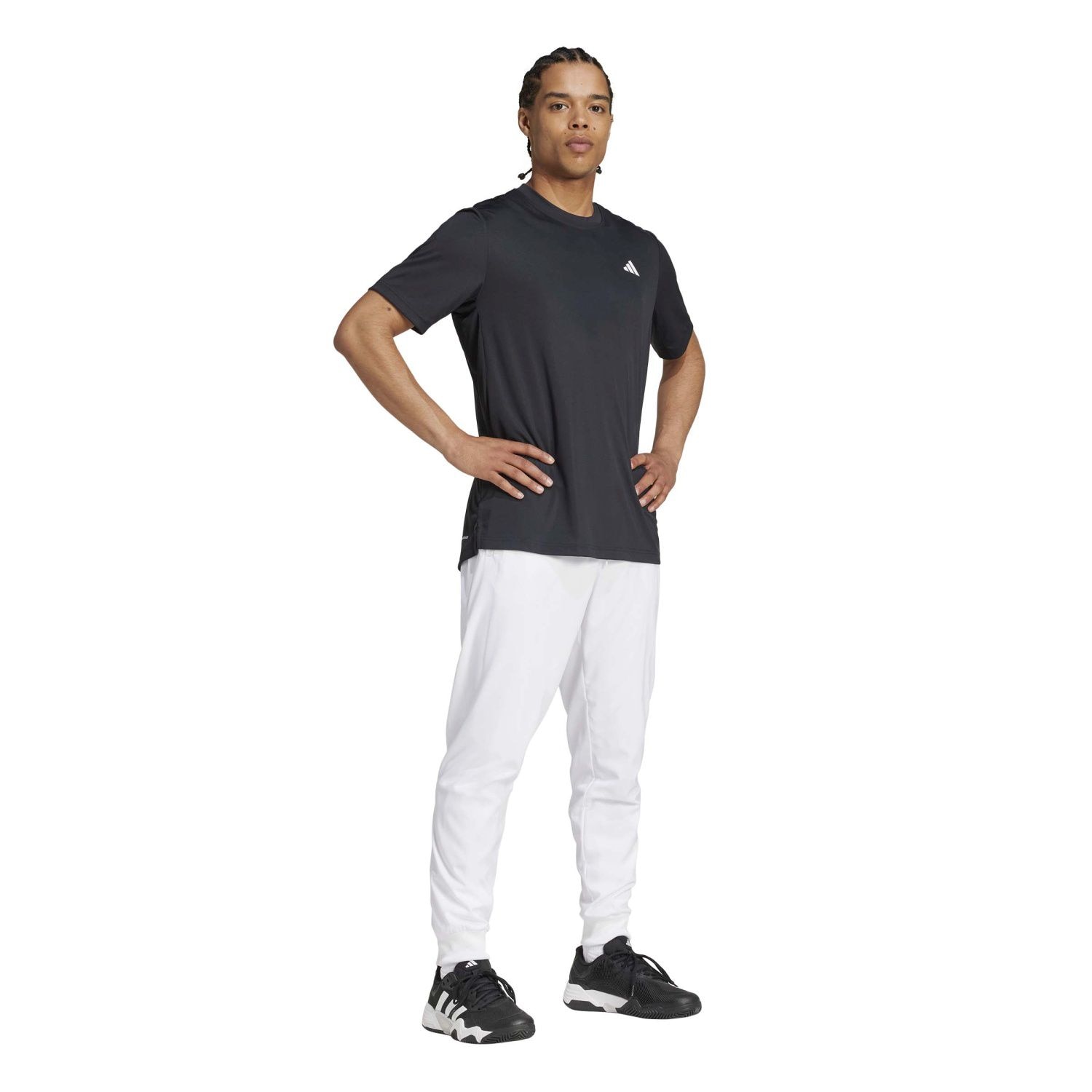 Calças de Ténis e Padel Walk On Adidas Branco-5