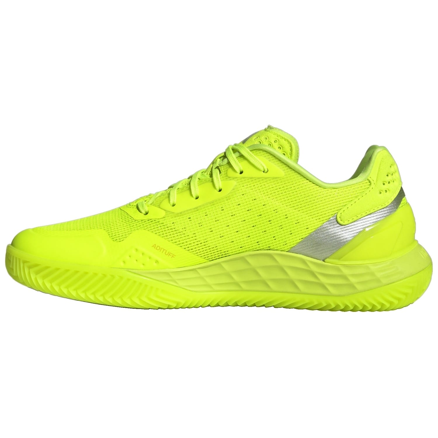 Sapatilhas de Ténis e Pádel Defiant Speed 2 W Cl Adidas Amarelo-flúor-3