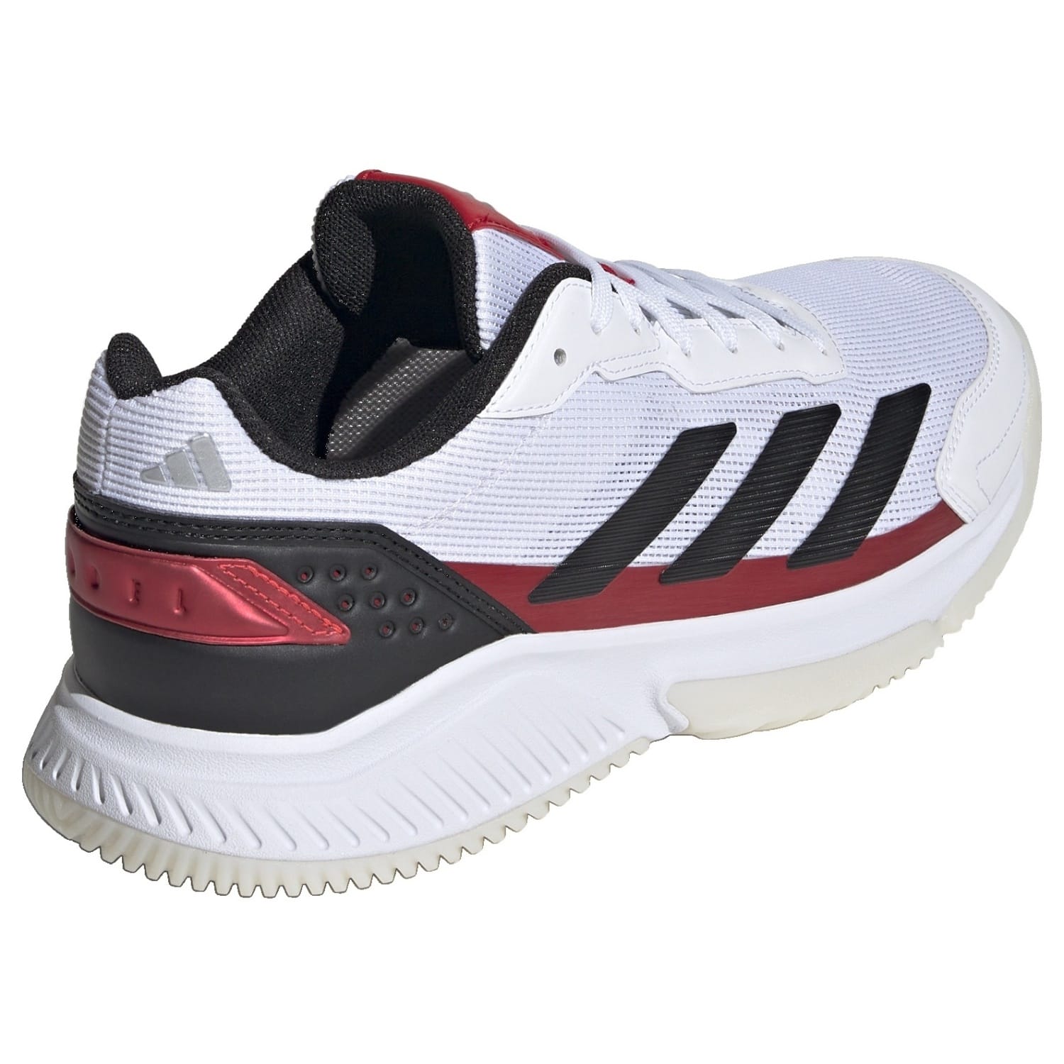 Sapatilhas de Padel Courtquick Padel Adidas Branco / Vermelho-6