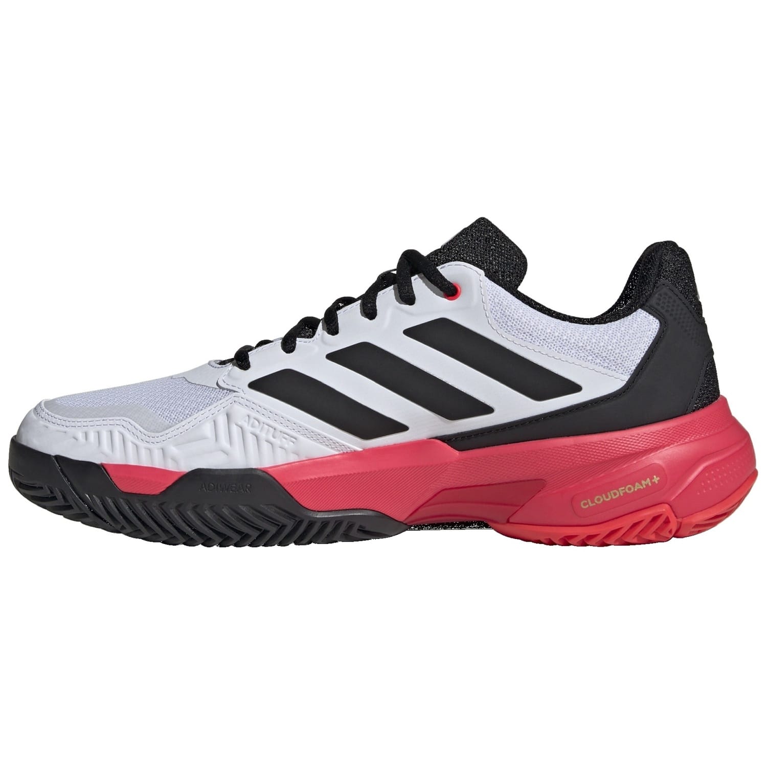 Sapatilhas de Ténis Courtjam Control Adidas Branco / Vermelho-3