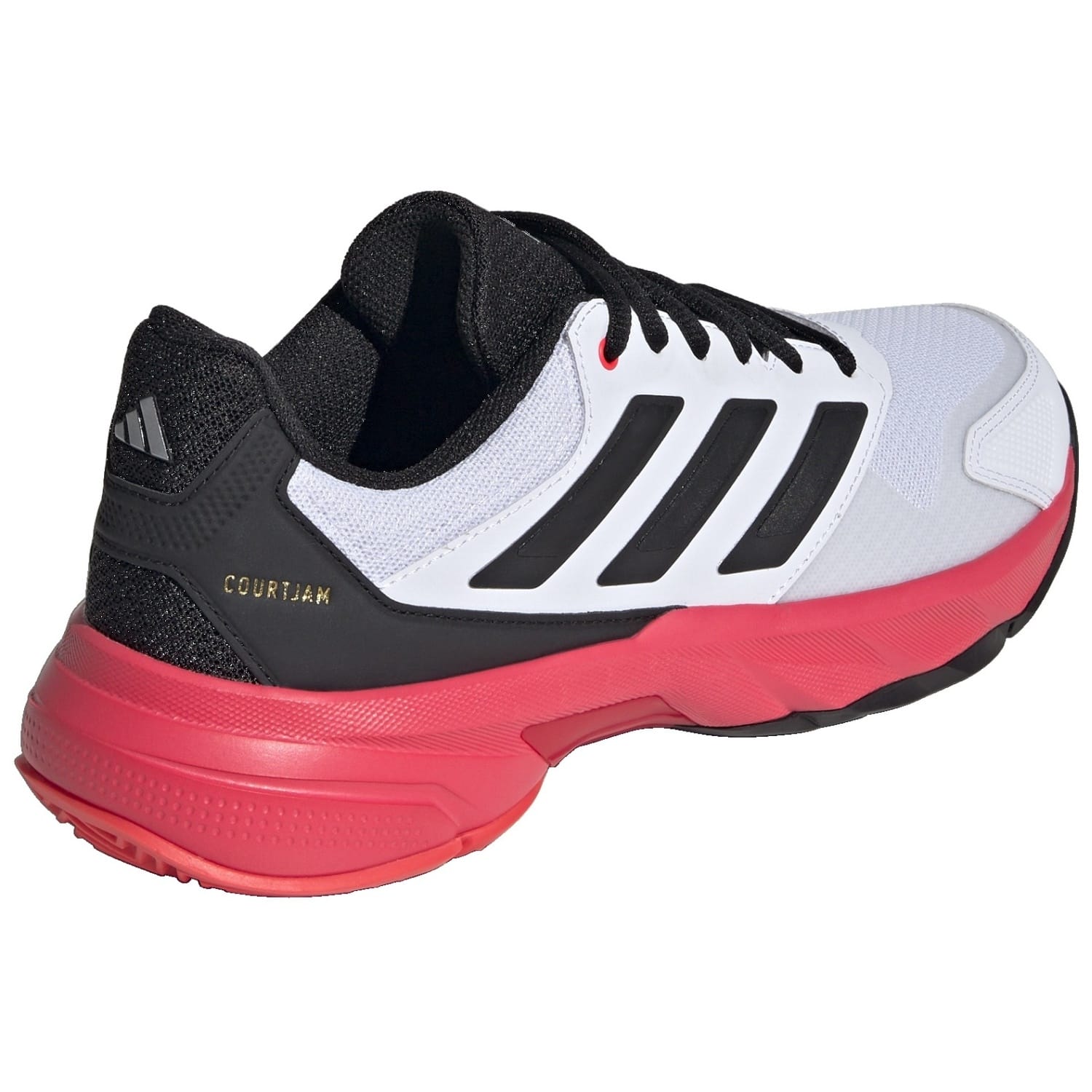 Sapatilhas de Ténis Courtjam Control Adidas Branco / Vermelho-6