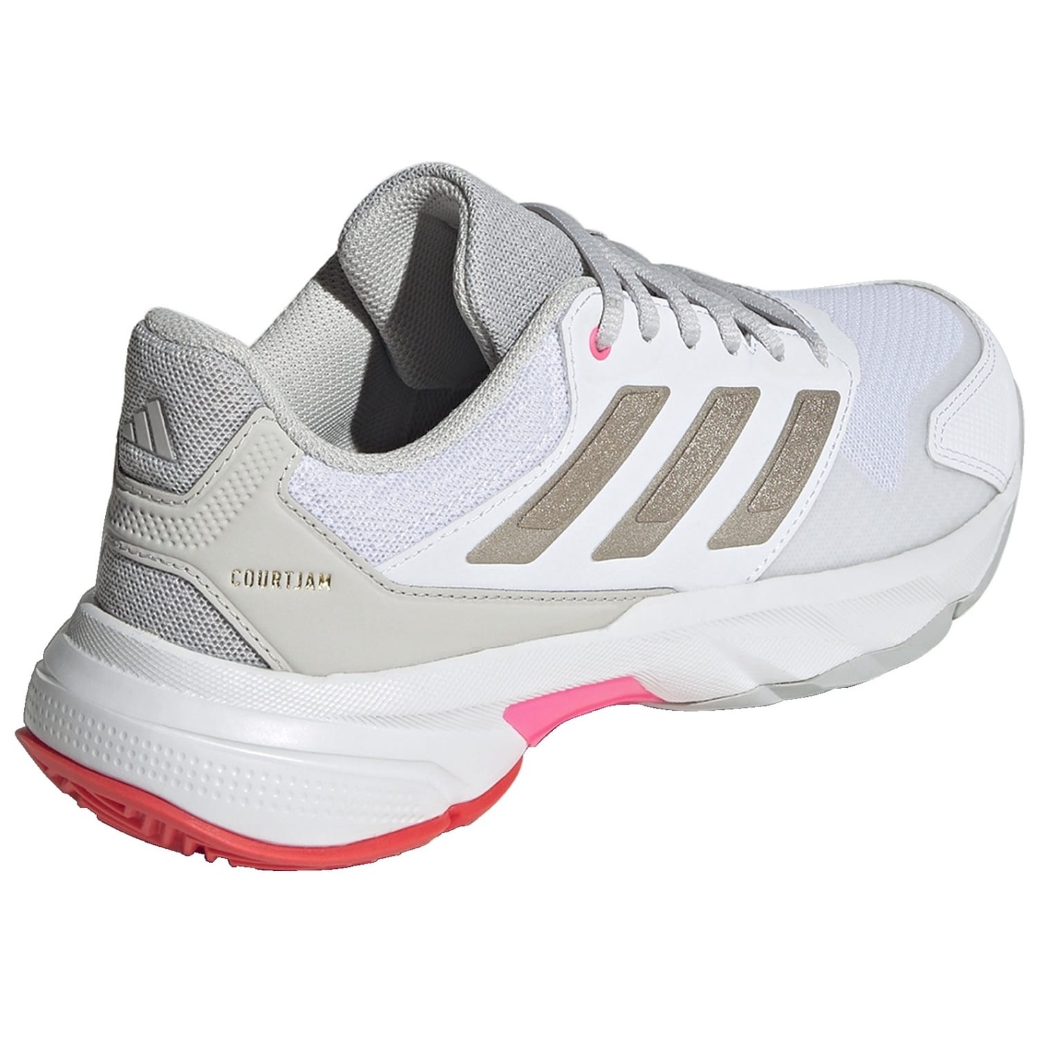 Sapatilhas de Ténis Courtjam Control Adidas Cinzento / Rosa-6