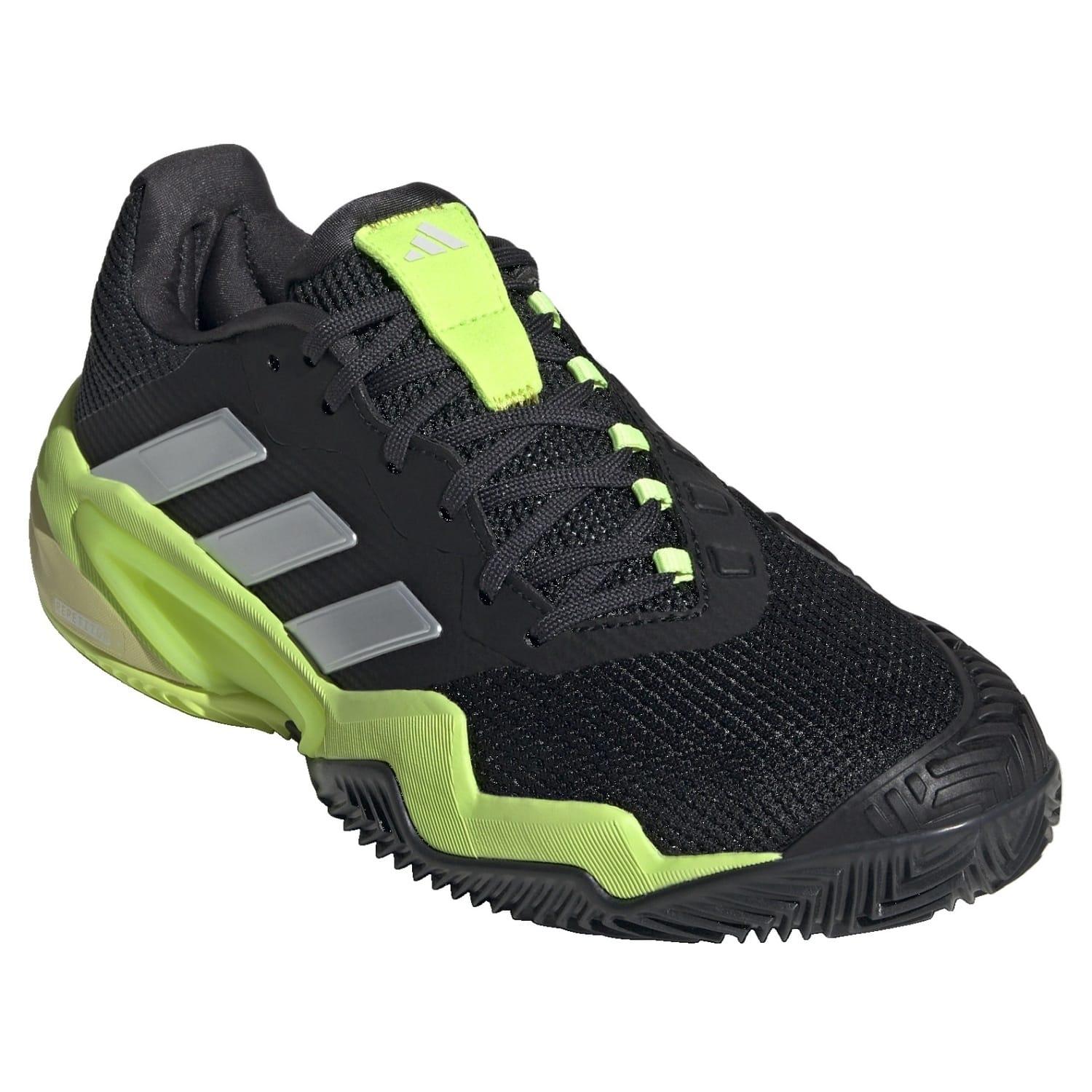 Sapatilhas de Ténis e Pádel Barricade Clay Adidas Preto / Amarelo-6