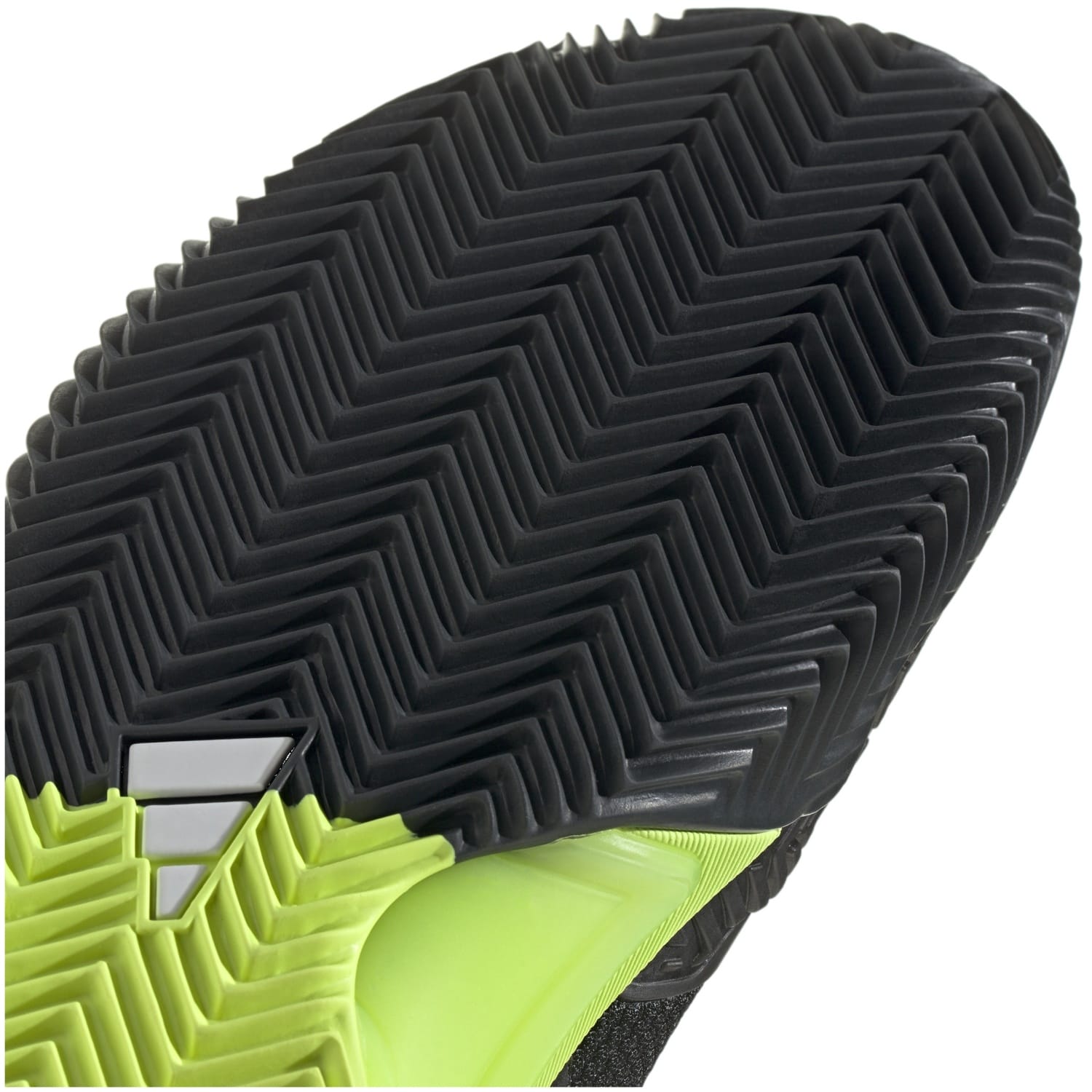 Sapatilhas de Ténis e Pádel Barricade Clay Adidas Preto / Amarelo-8
