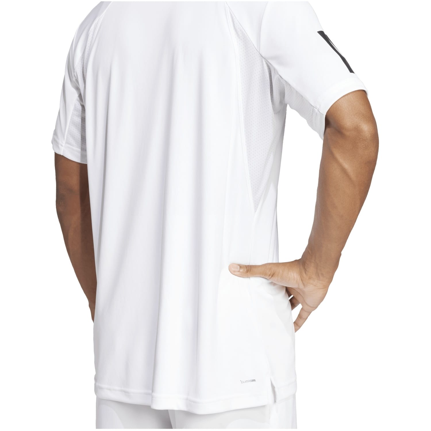 T-shirt de Ténis e Pádel Club 3str Adidas Branco-5