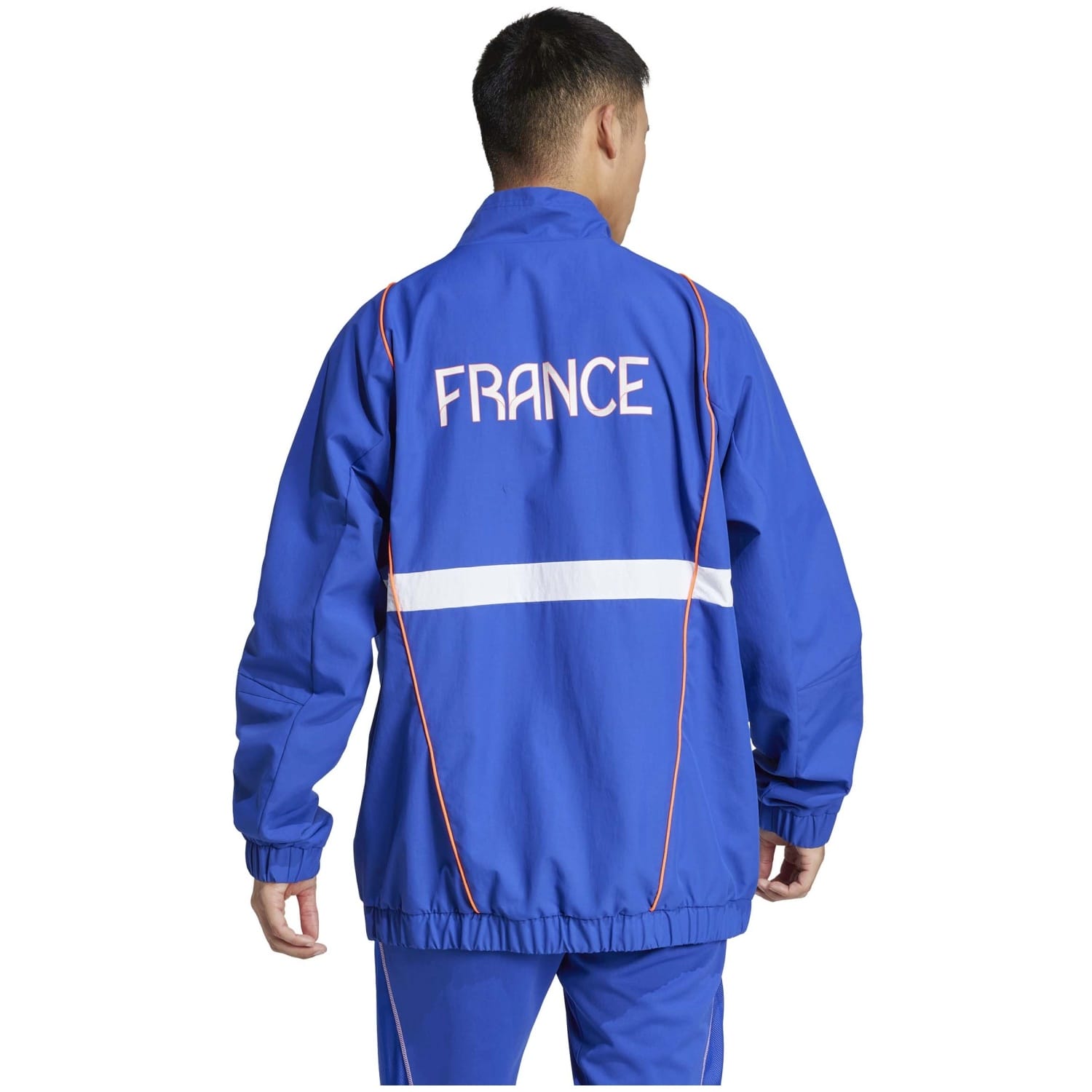Casaco de Andebol Ffhb Pr Adidas Azul-2