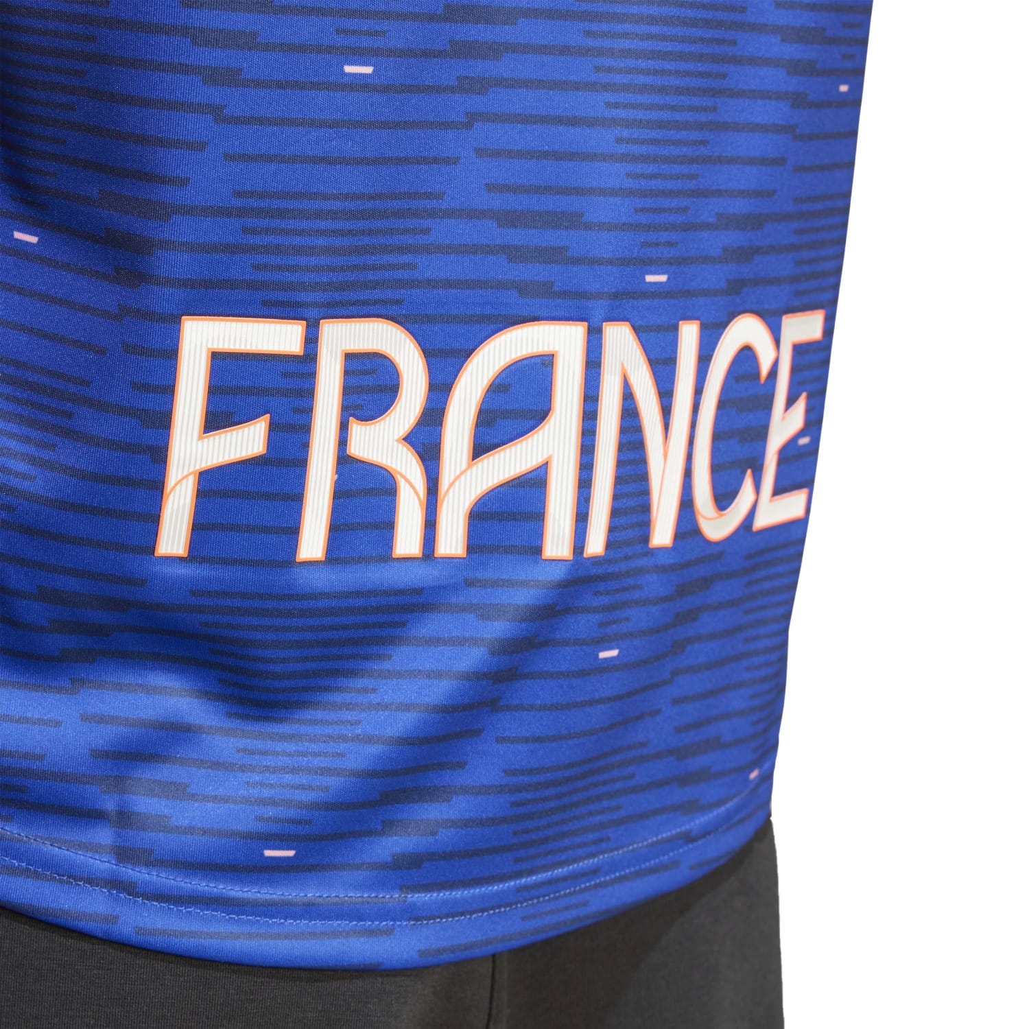 T-shirt de Andebol Ffhb Tr Adidas Azul-5