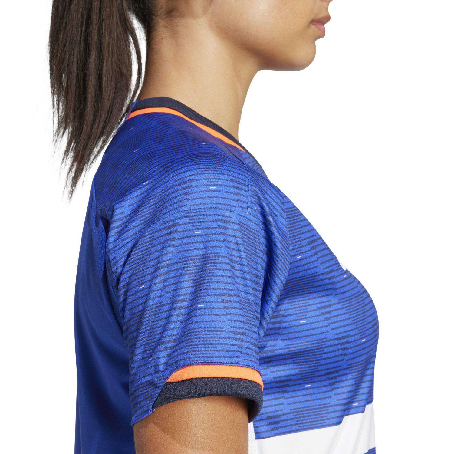 T-shirt de Andebol Ffhb Rep Adidas Azul-6