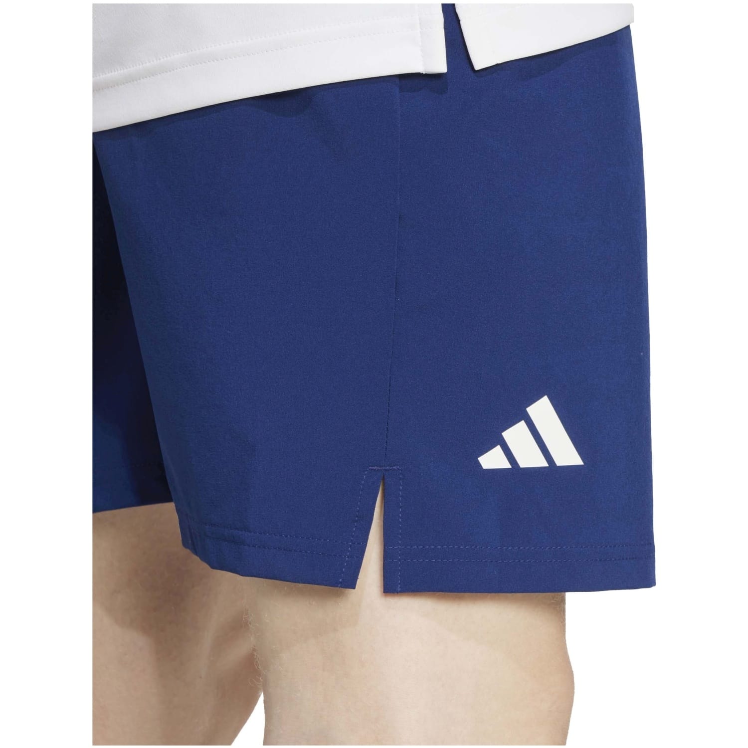Calças Curtas de Ténis e Padel Club Sw Adidas Azul-4