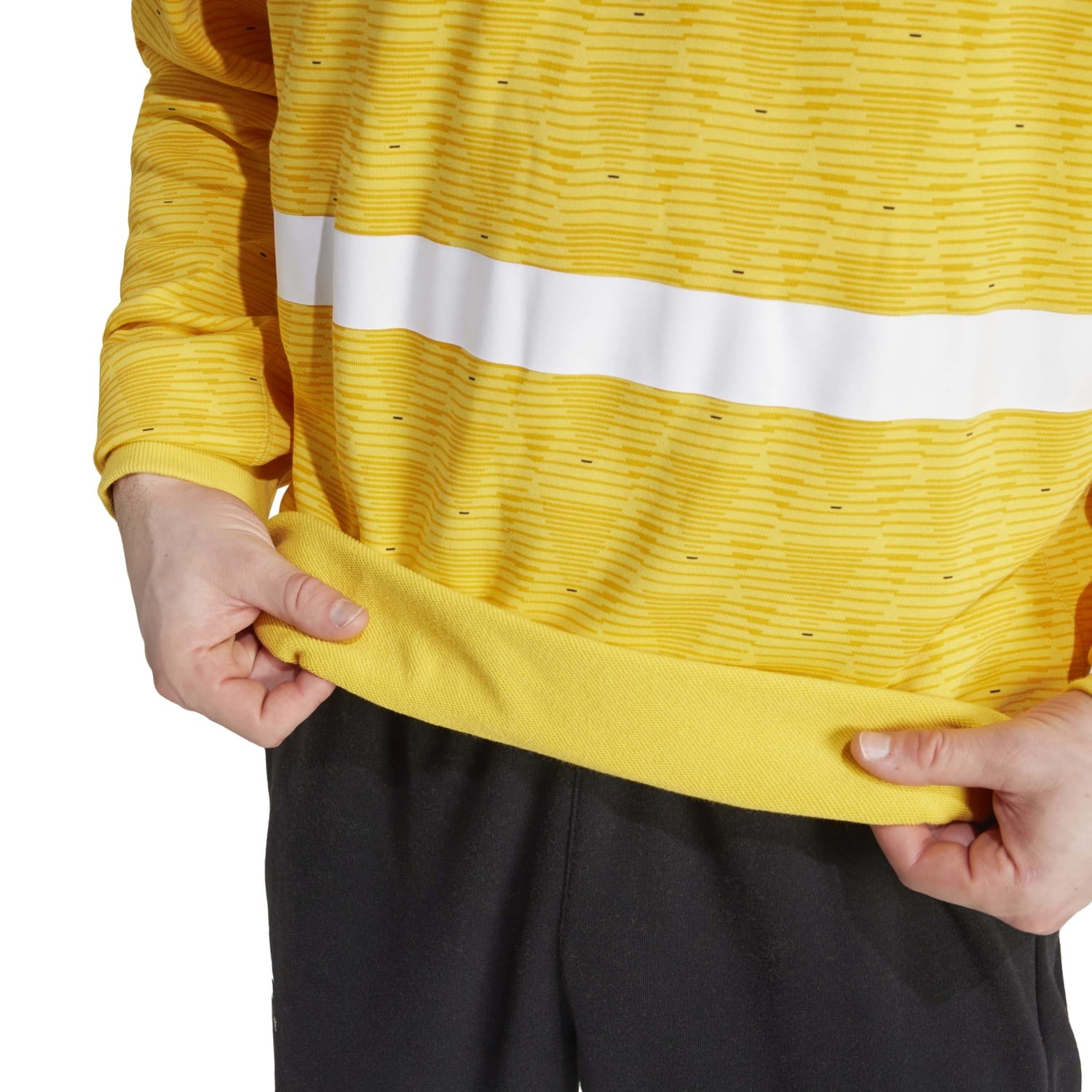 Sweatshirt de Andebol Ffhb Gk Adidas Amarelo-6