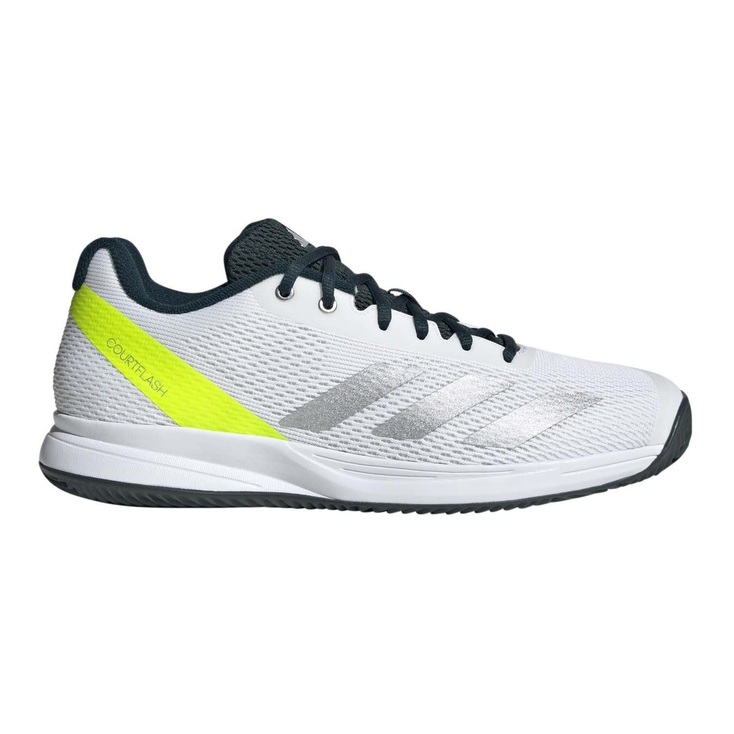Sapatilhas de Ténis e Pádel Courtflash Speed 2 Adidas Branco/Amarelo-1