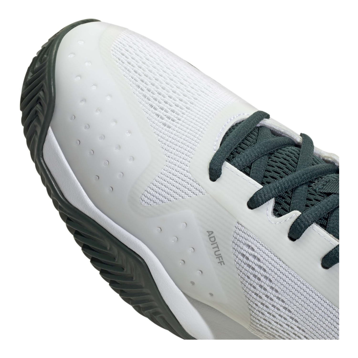 Sapatilhas de Ténis e Pádel Courtflash Speed 2 Adidas Branco/Amarelo-6