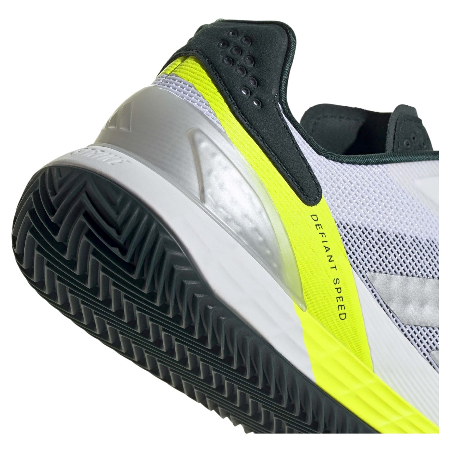 Sapatilhas de Ténis e Pádel Defiant Speed 2 Cl Adidas Branco/Amarelo-6