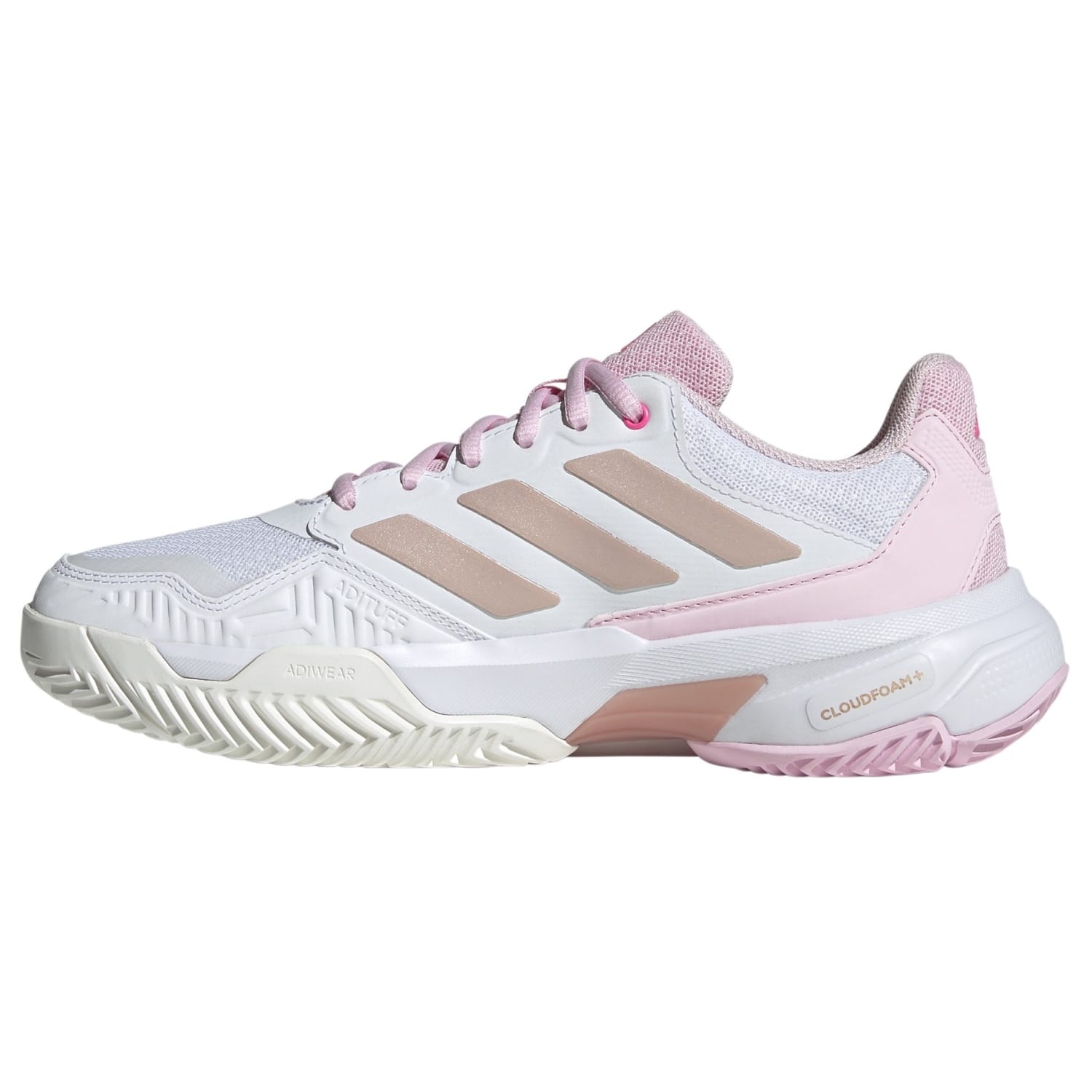 Sapatilhas de Ténis Courtjam Control Adidas Branco / Rosa-4