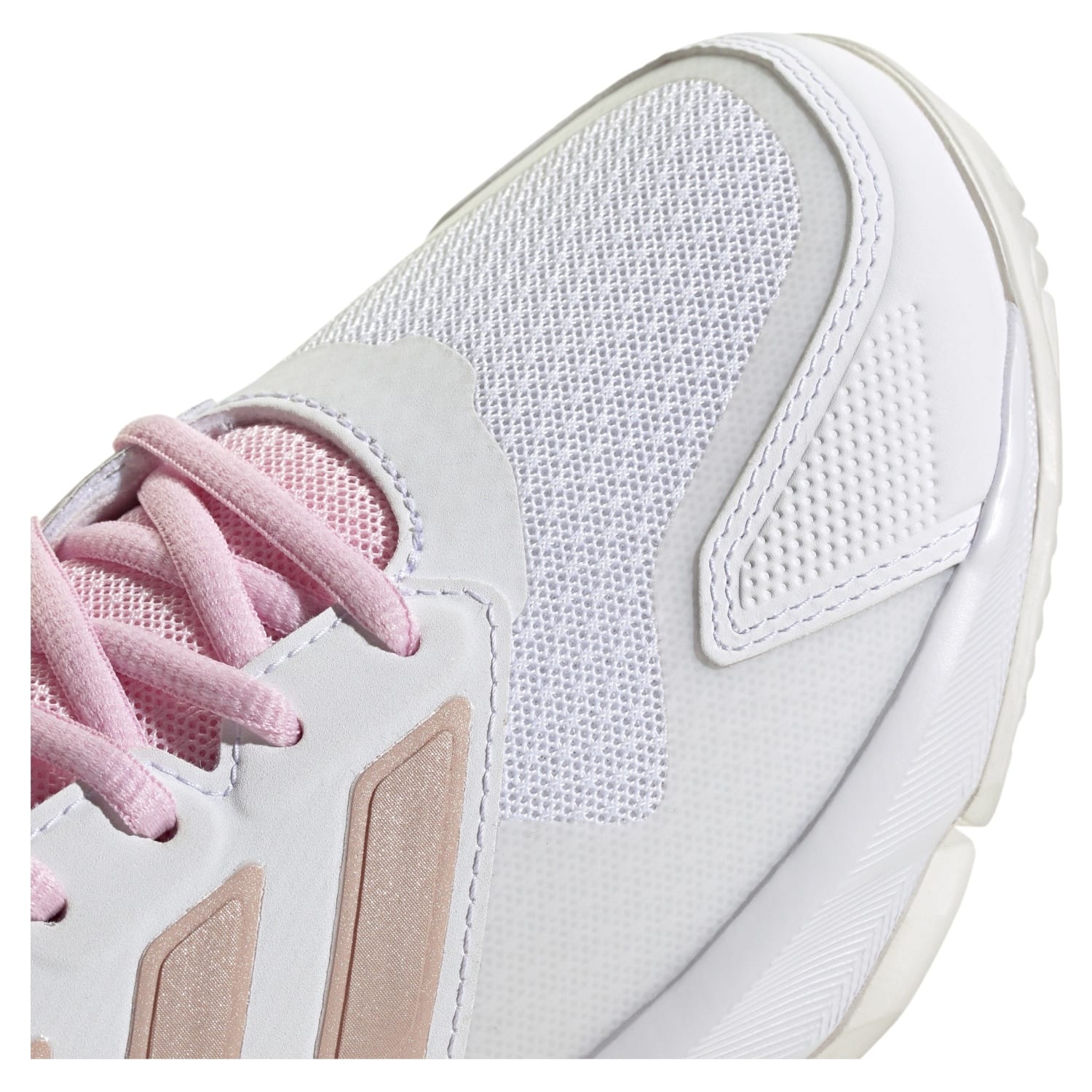 Sapatilhas de Ténis Courtjam Control Adidas Branco / Rosa-5