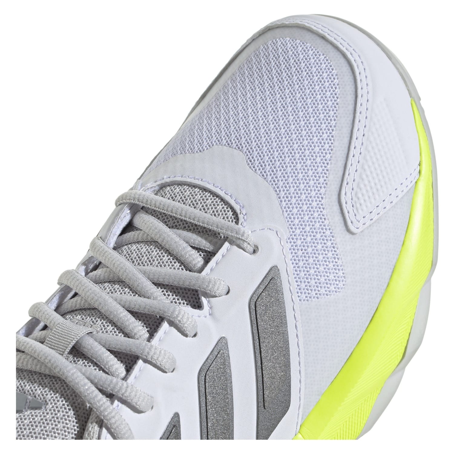Sapatilhas de Ténis e Pádel Courtjam Control 3 Cl Adidas Branco/Amarelo-8
