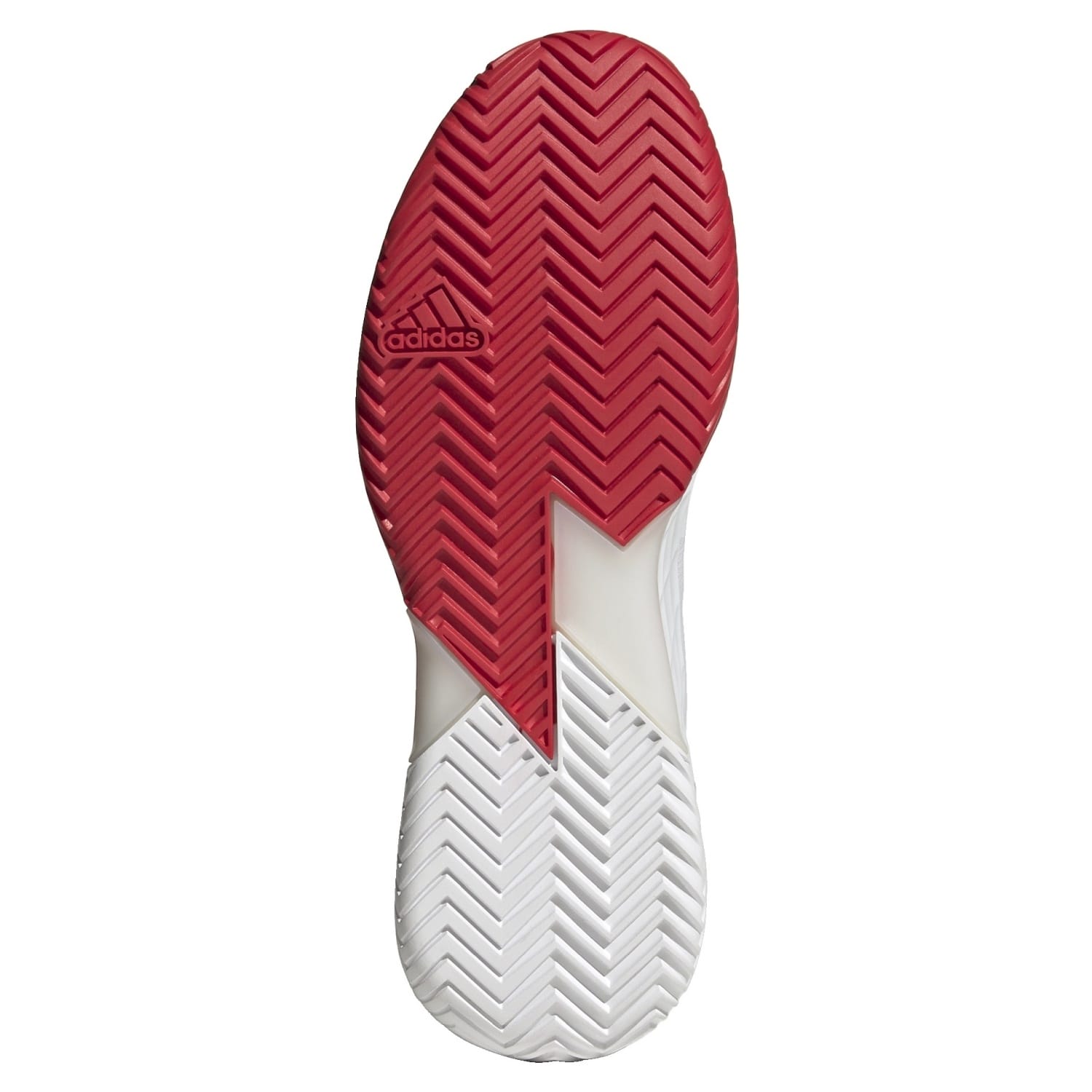 Sapatilhas de Ténis Defiant Speed 2 Adidas Branco / Vermelho-3