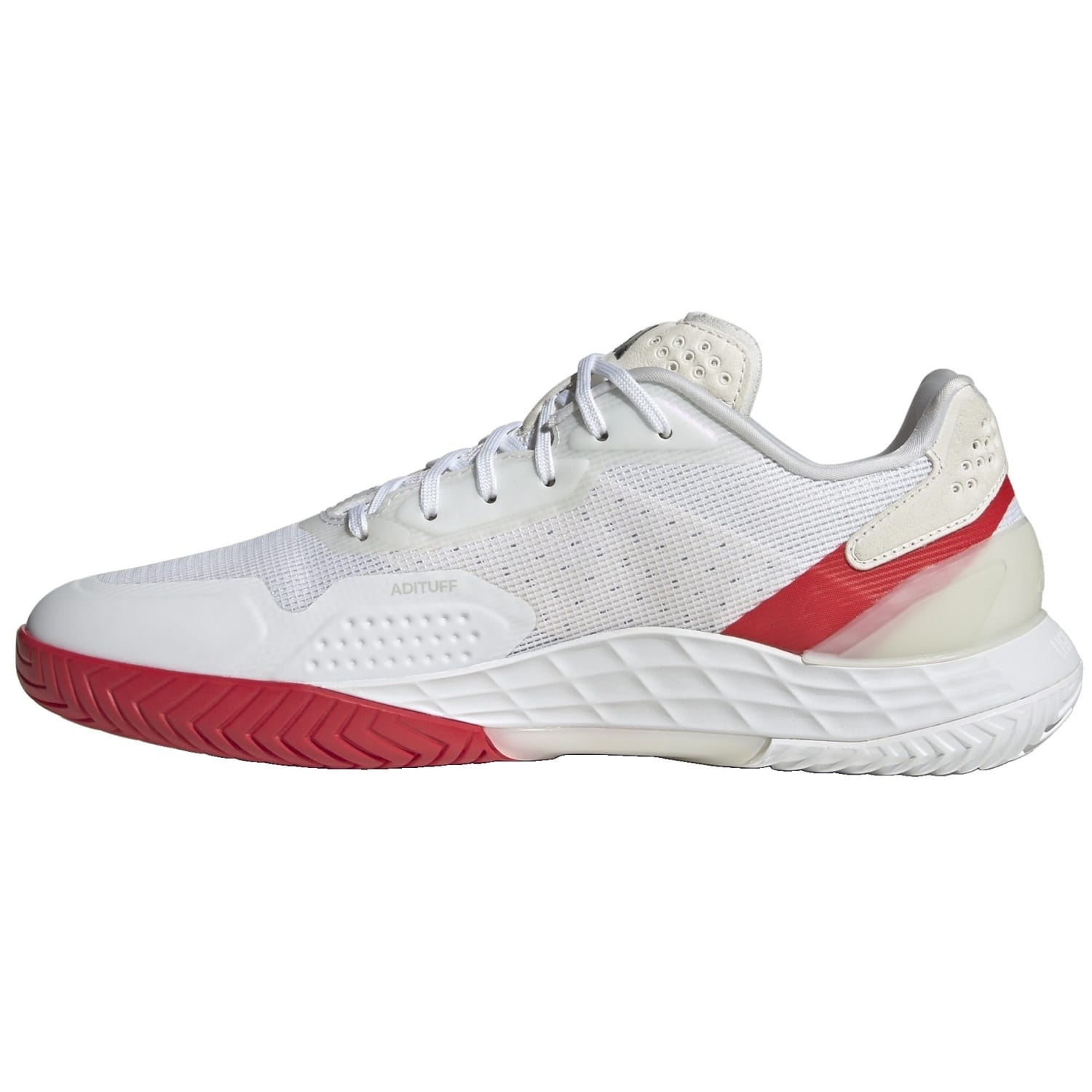 Sapatilhas de Ténis Defiant Speed 2 Adidas Branco / Vermelho-4