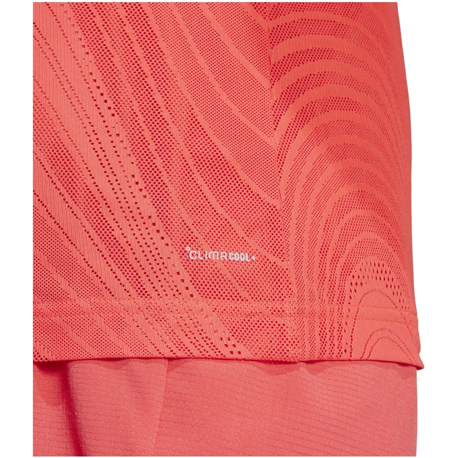 T-shirt de Ténis e Pádel Flft Mesh Pro Adidas Salmão-7