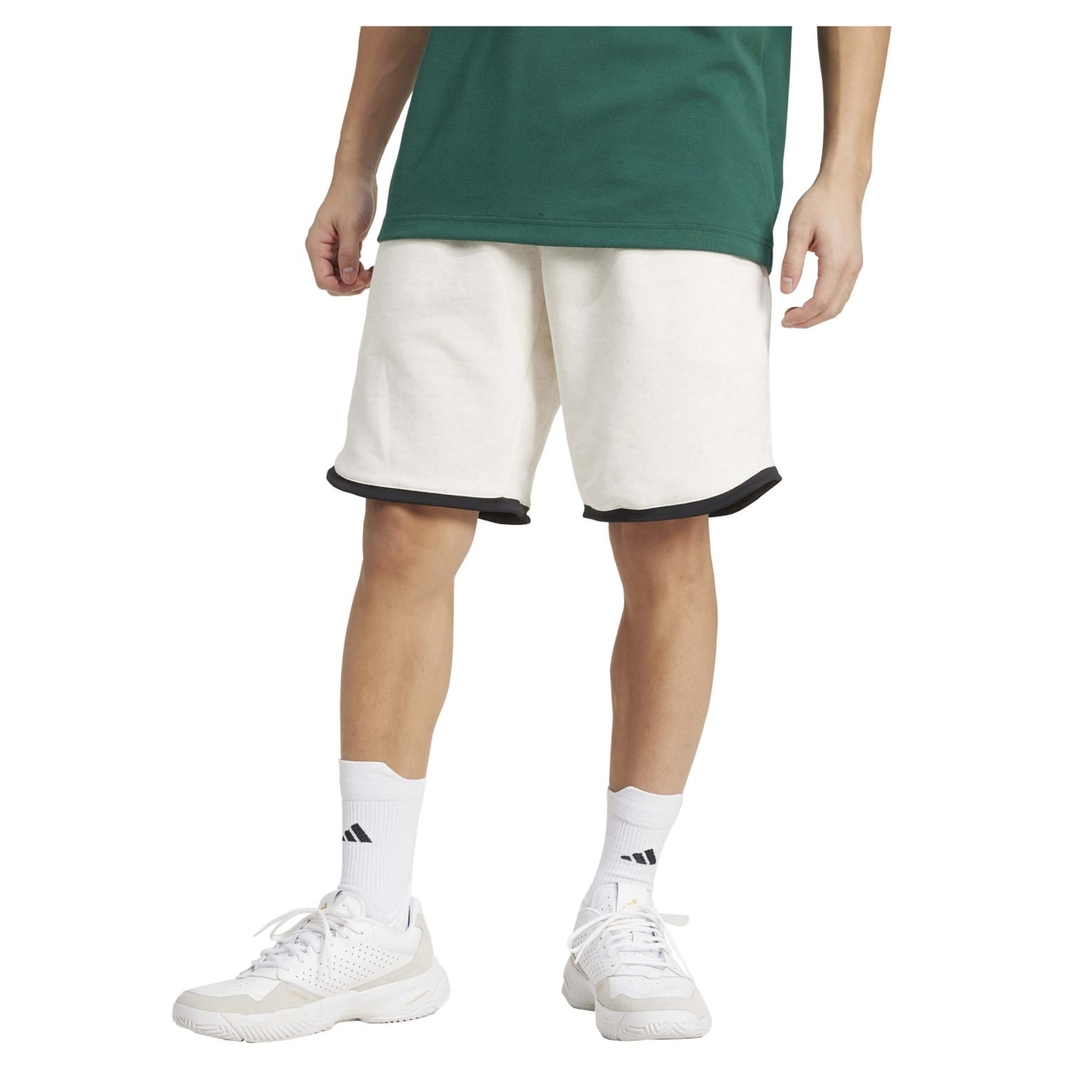 Calças Curtas de Ténis e Pádel Legacy Adidas Branco-6