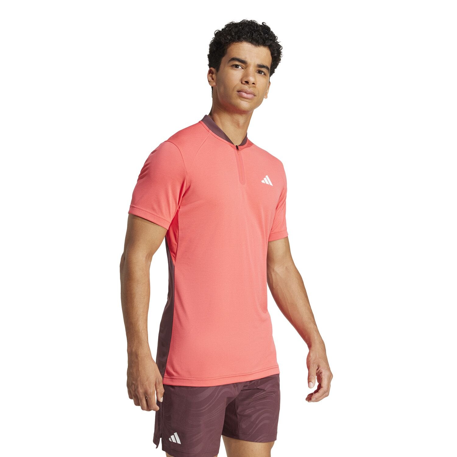 T-shirt de Ténis e Pádel Flft Pro Adidas Salmão-4