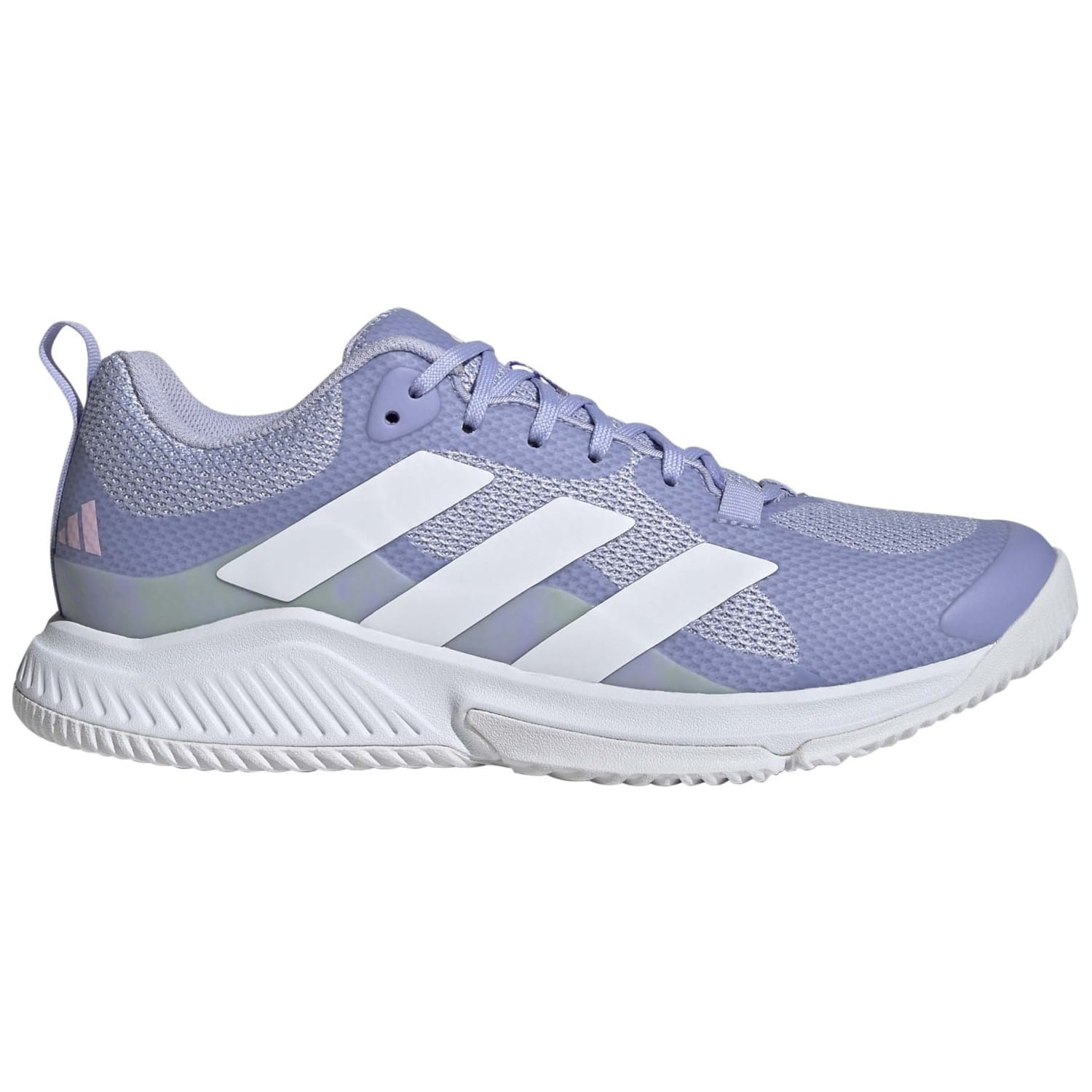 Sapatilhas Indoor Court Team Bounce 2.0 Adidas Violeta-1