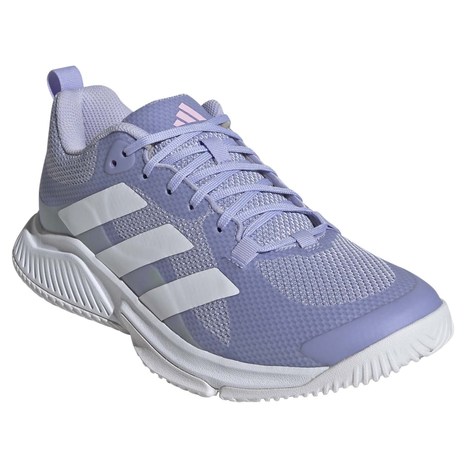 Sapatilhas Indoor Court Team Bounce 2.0 Adidas Violeta-5