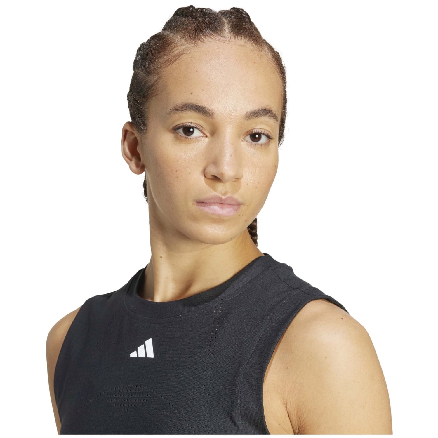 T-shirt de Ténis e Pádel Match Tank Pro Adidas Preto-5