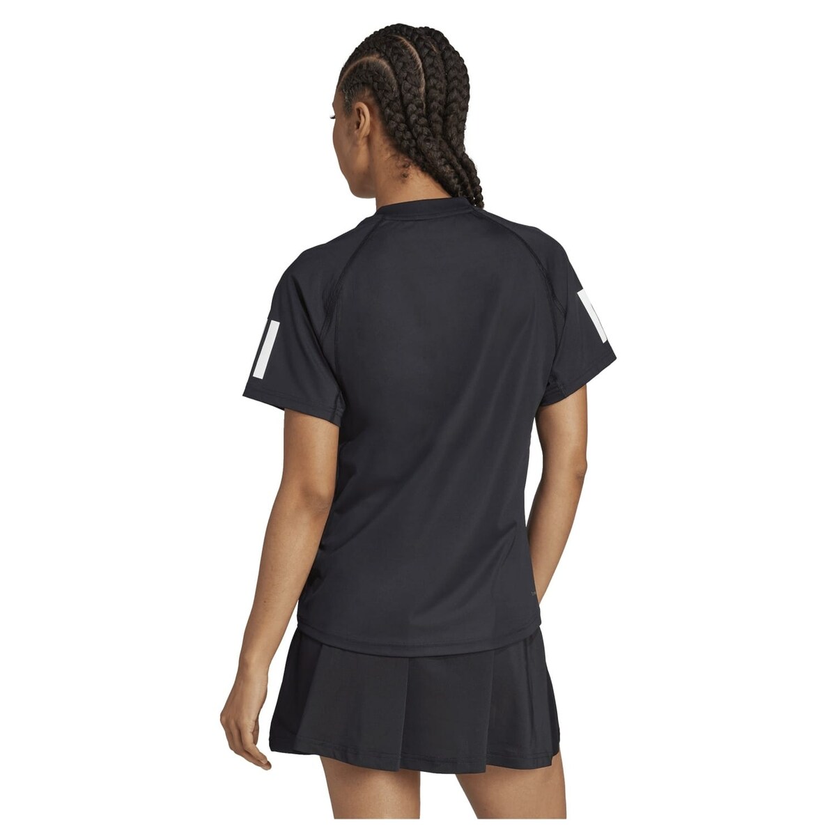 T-shirt de Ténis e Pádel Club Adidas Preto-3