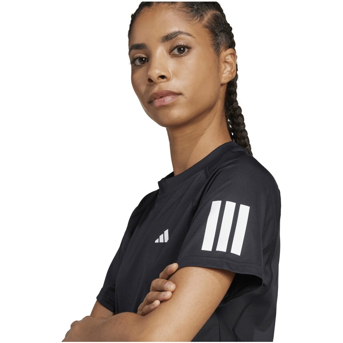 T-shirt de Ténis e Pádel Club Adidas Preto-5