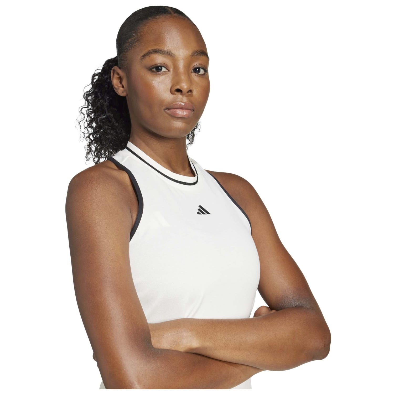 T-shirt de Ténis e Pádel Legacy Tank Adidas Branco-4