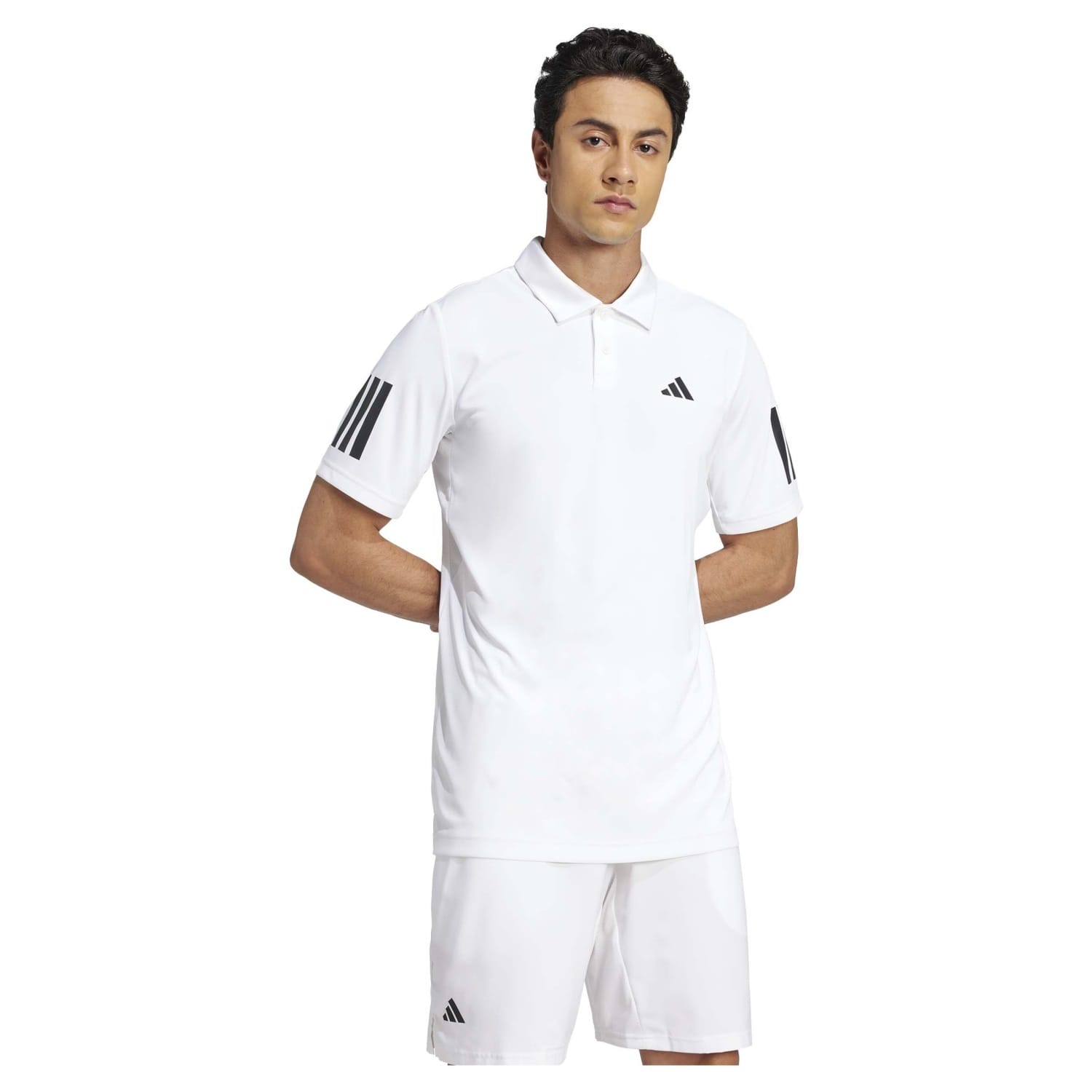 Polo de Ténis Club 3str Adidas Branco-3