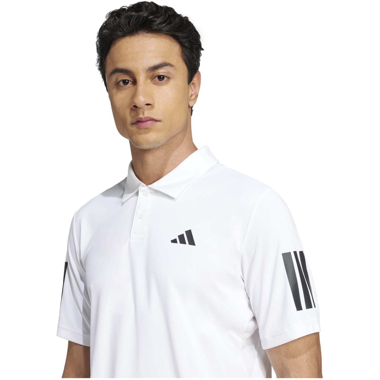 Polo de Ténis Club 3str Adidas Branco-5