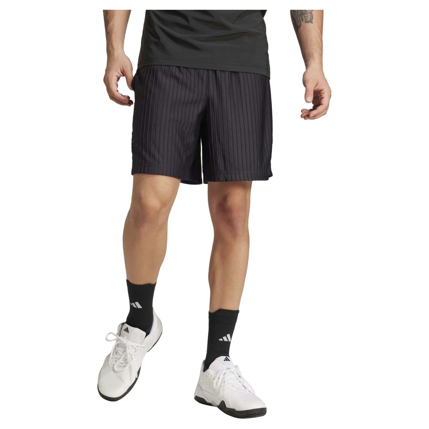 Calças Curtas de Ténis e Pádel Sh Tight Set Adidas Preto-4