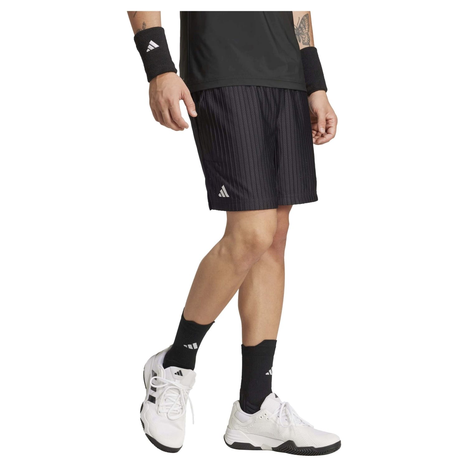 Calças Curtas de Ténis e Pádel Sh Tight Set Adidas Preto-5