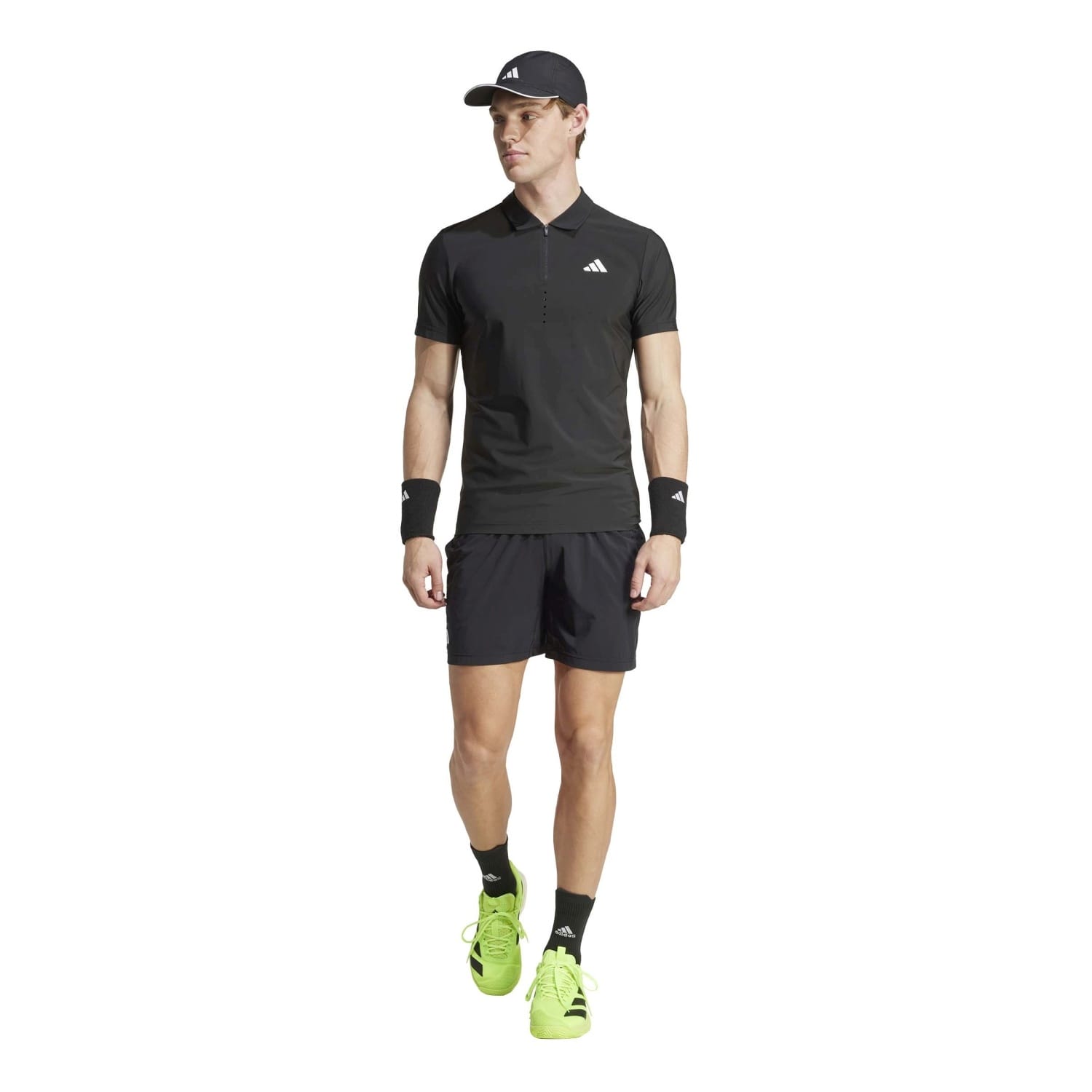 Calças Curtas de Ténis e Padel Ergo Pro Adidas Preto-6